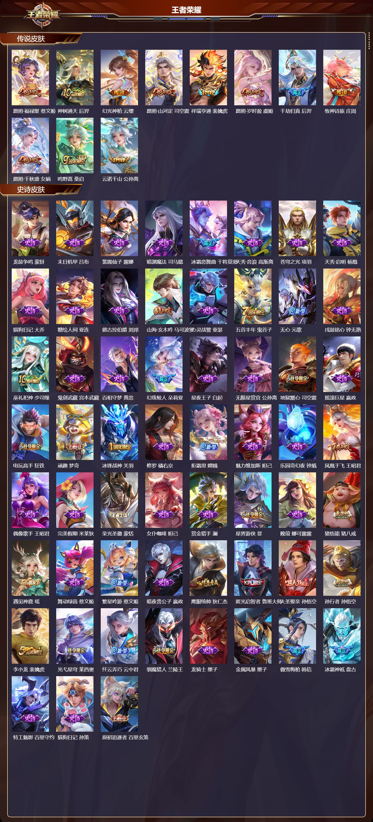 WZQM436759王者荣耀账号详情图4