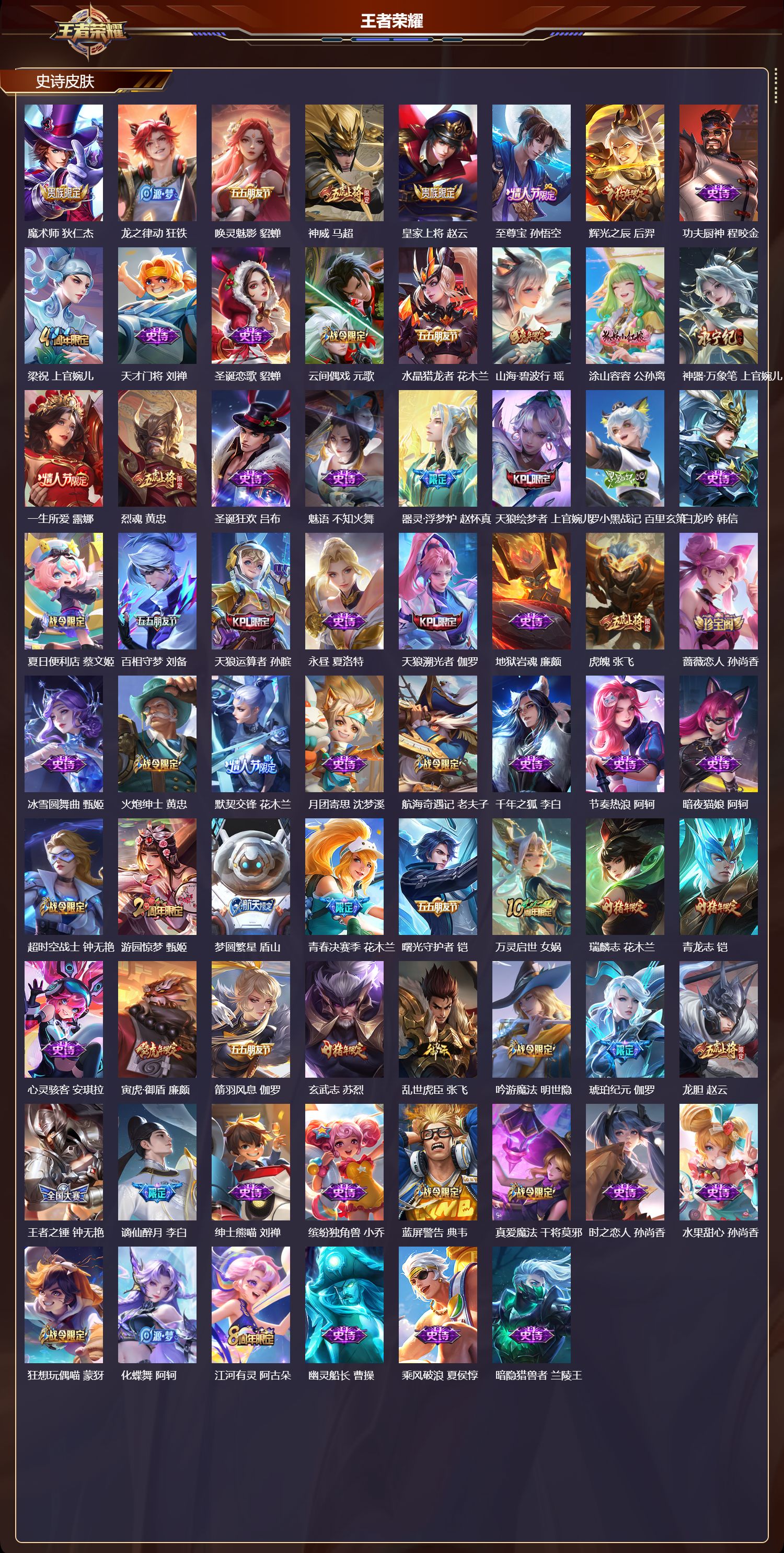 WZCMW436986王者荣耀账号详情图8