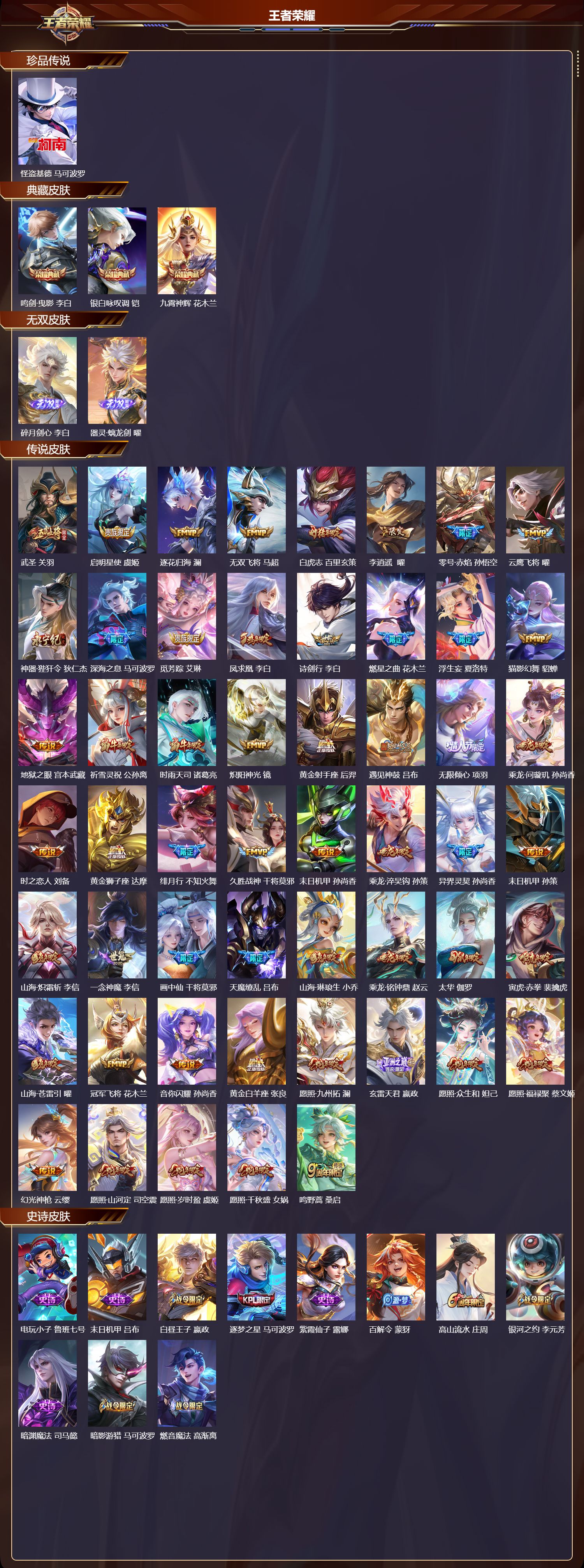 WZCMW436986王者荣耀账号详情图6