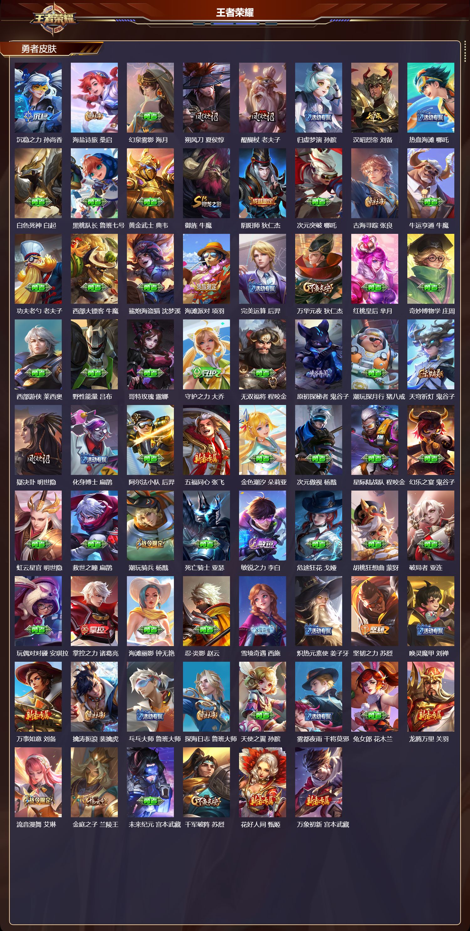 WZMK436746王者荣耀账号详情图4 WZMK436746王者荣耀账号详情图4