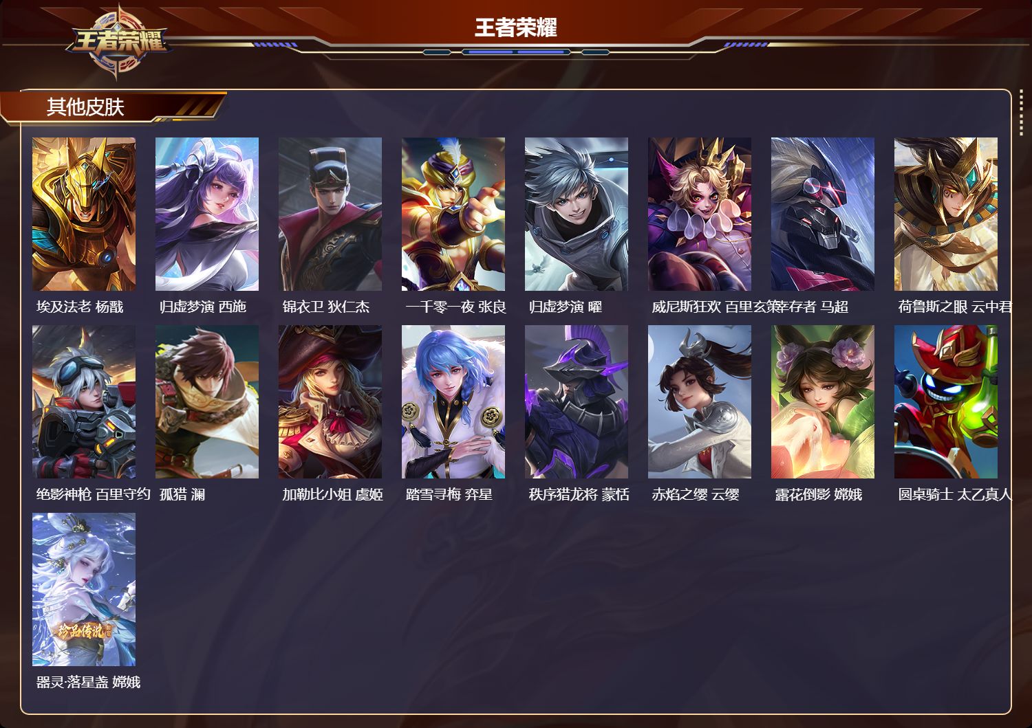 WZQM436745王者荣耀账号详情图6