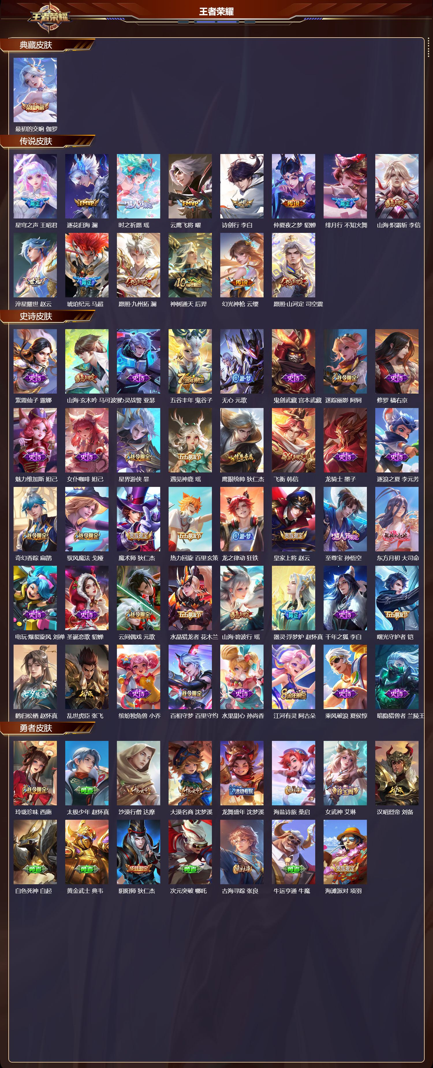 WZCMW437001王者荣耀账号详情图6 WZCMW437001王者荣耀账号详情图6