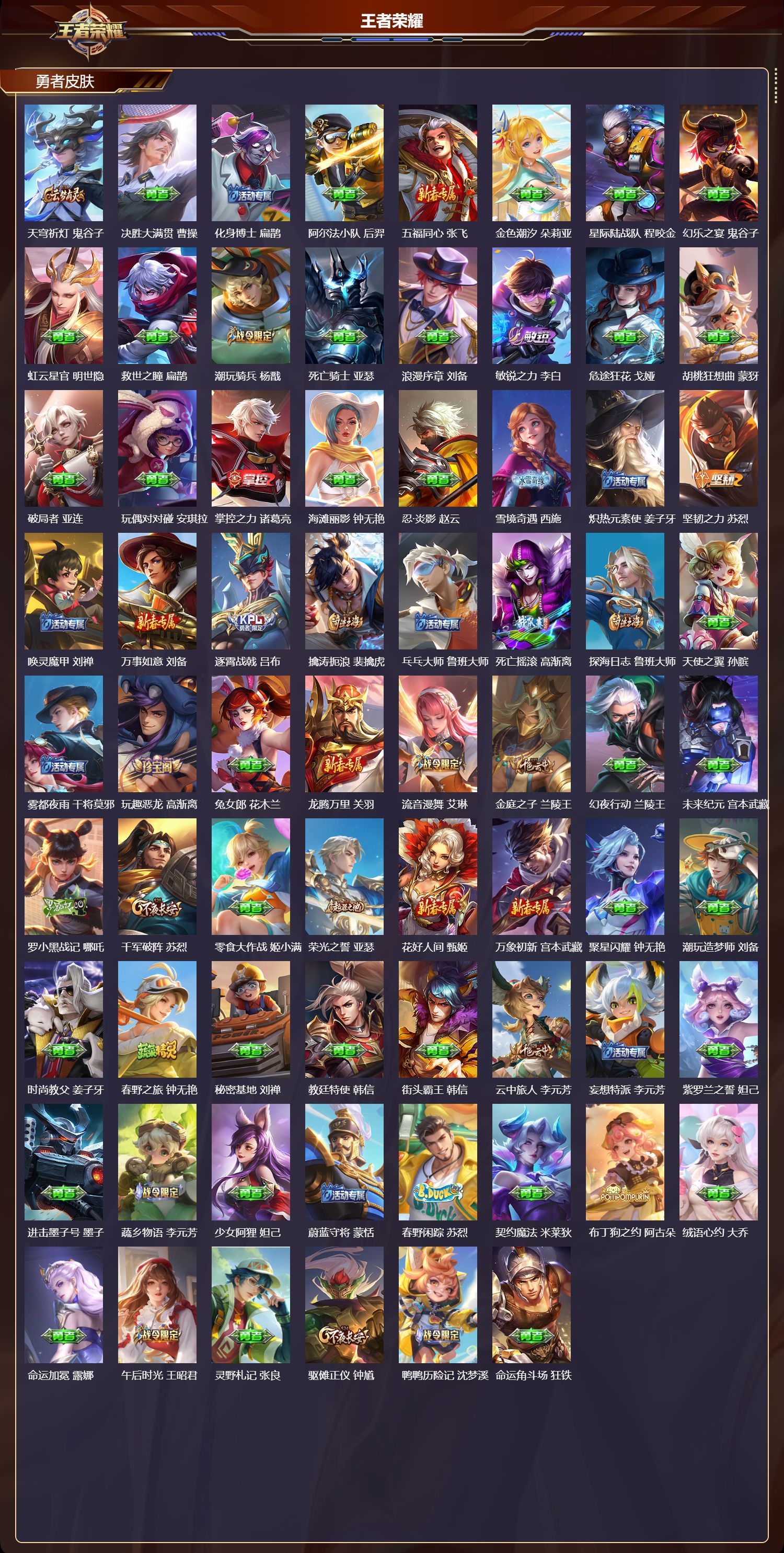 WZCMW437166王者荣耀账号详情图8