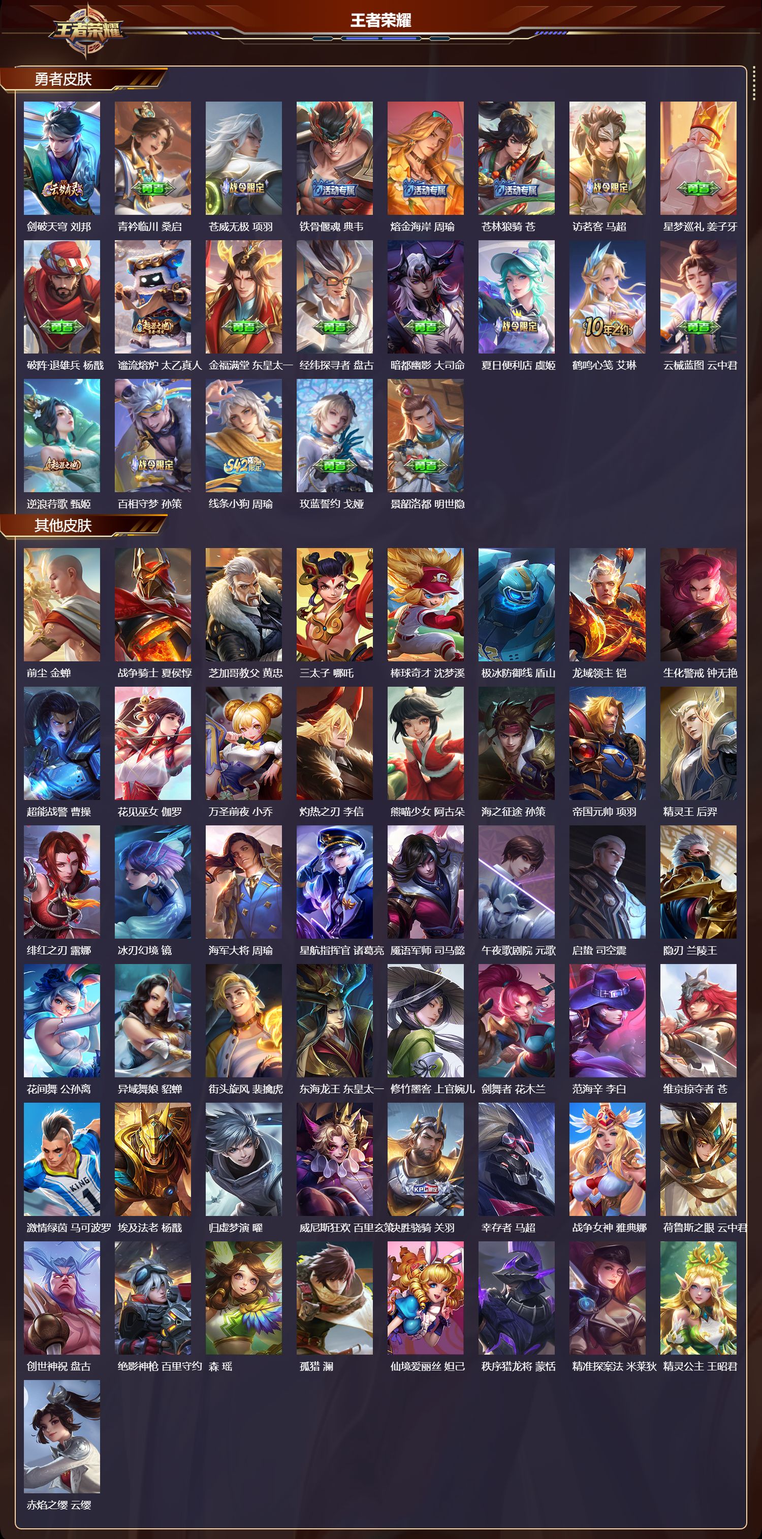 WZMK440719王者荣耀账号详情图5