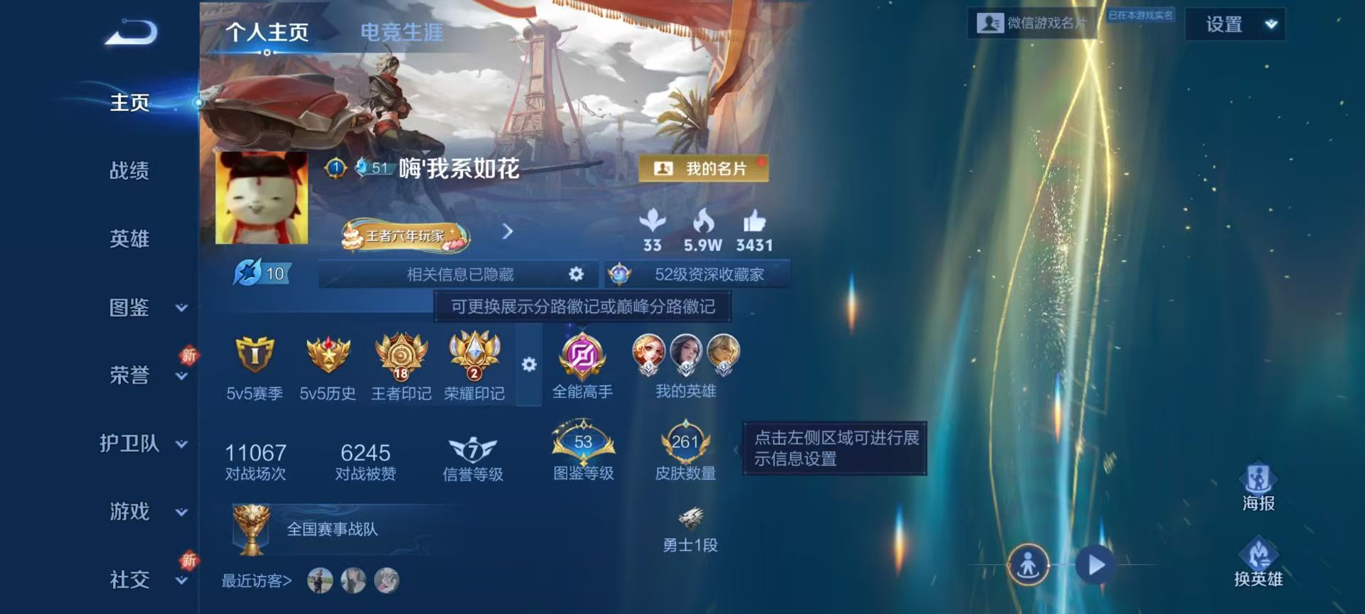 WZCMW437177王者荣耀账号详情图2