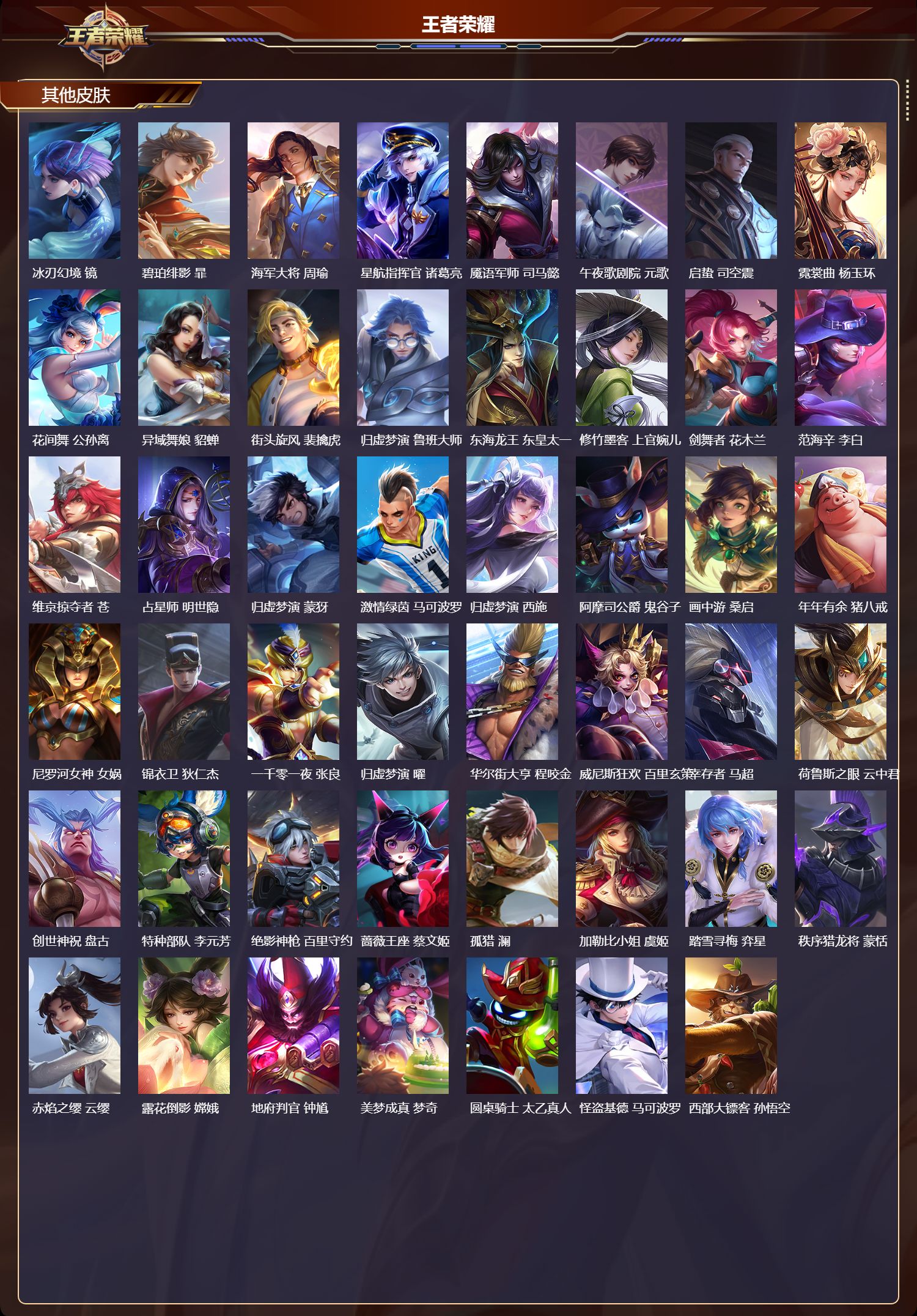 WZQM440730王者荣耀账号详情图7