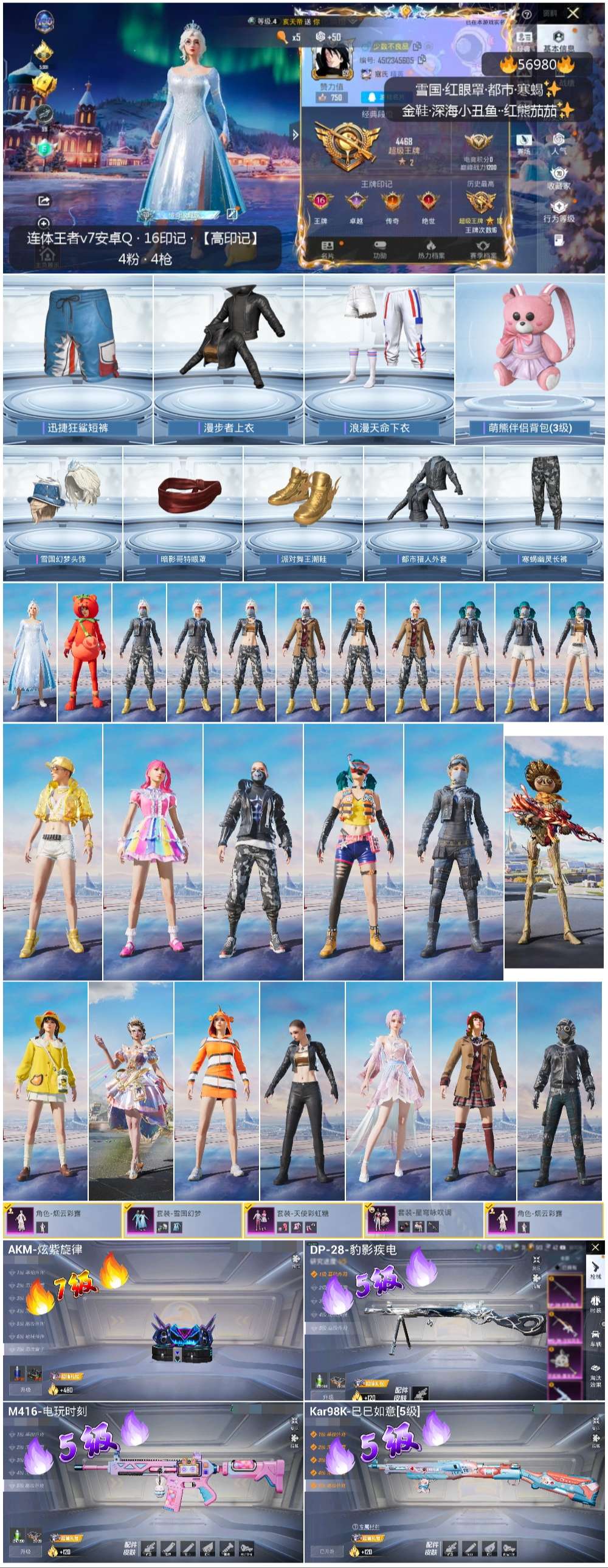 HPSJ420156和平精英账号详情图3