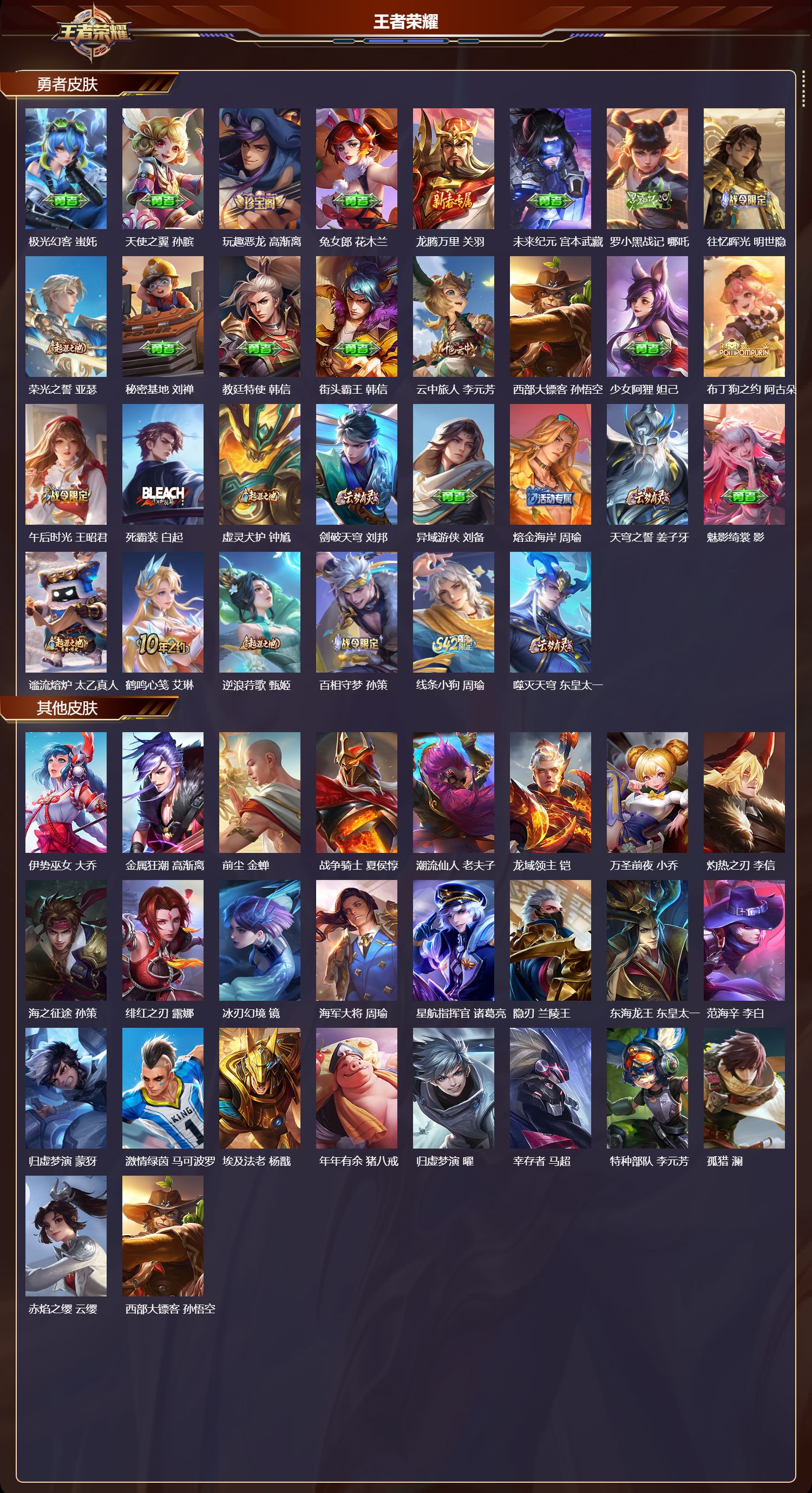 WZQM440681王者荣耀账号详情图4