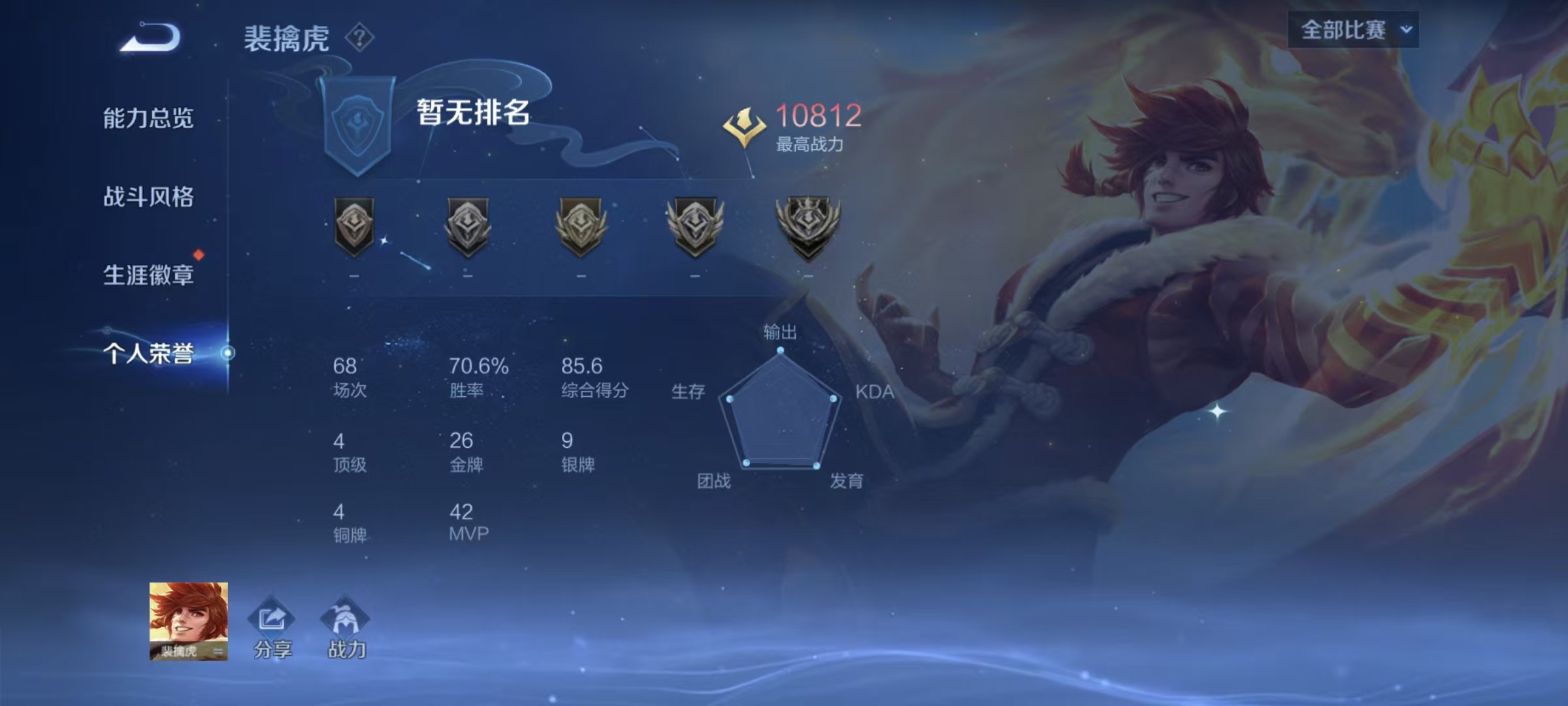 WZCMW440430王者荣耀账号详情图5