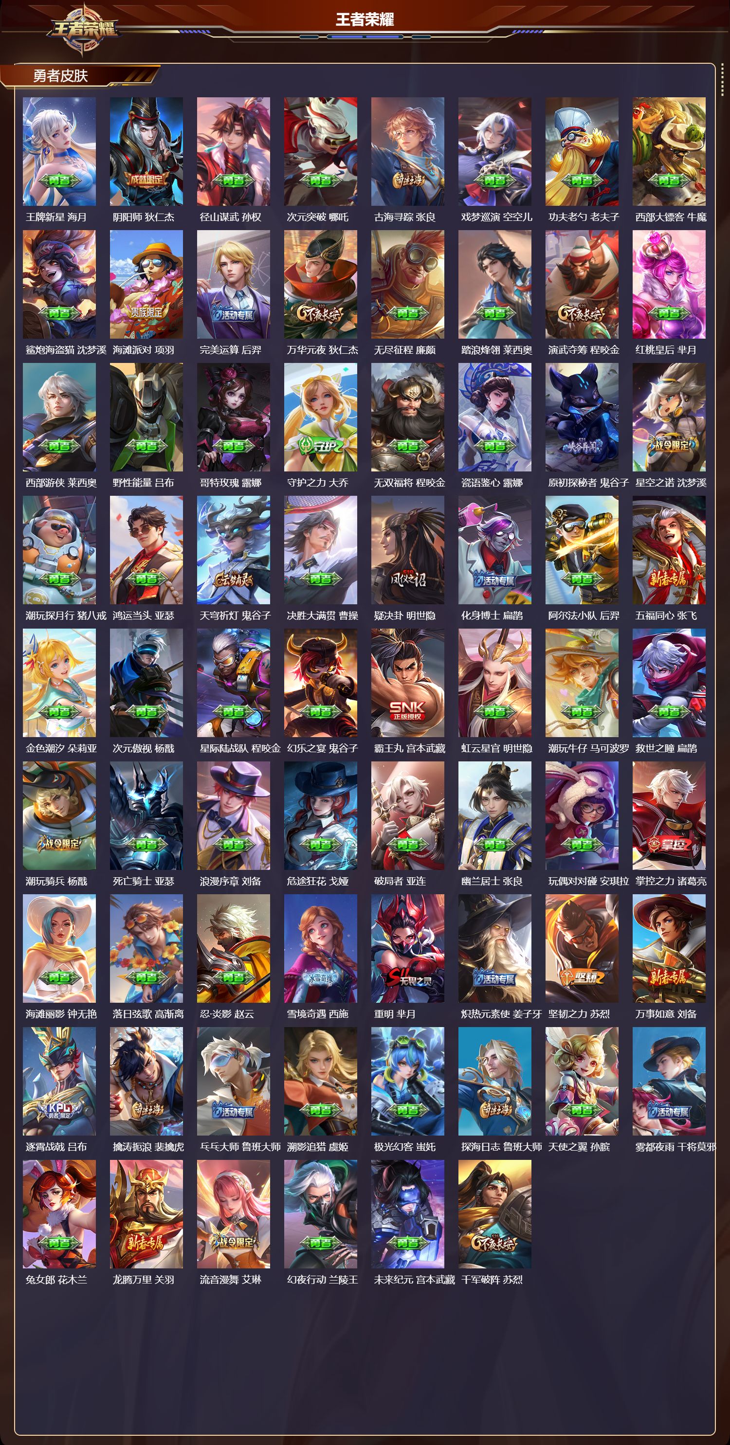 WZCMW437084王者荣耀账号详情图8