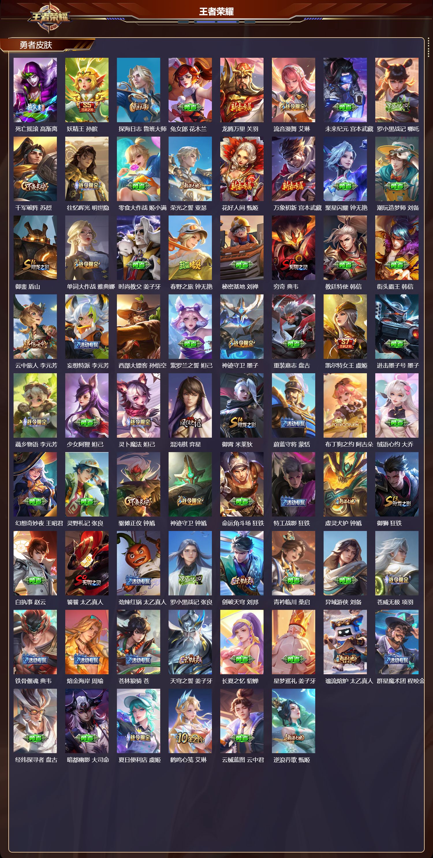 WZCMW437195王者荣耀账号详情图10