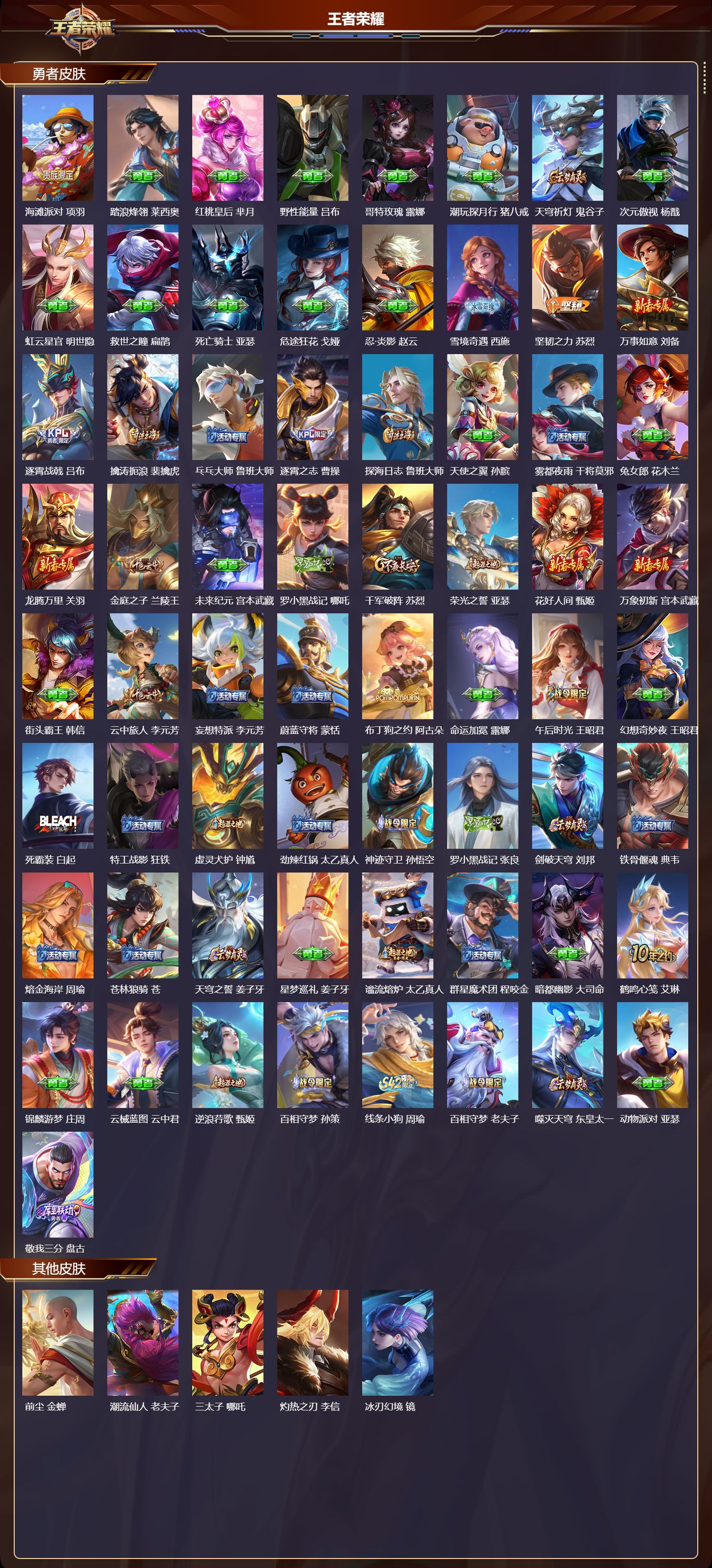 WZMK440724王者荣耀账号详情图3 WZMK440724王者荣耀账号详情图3