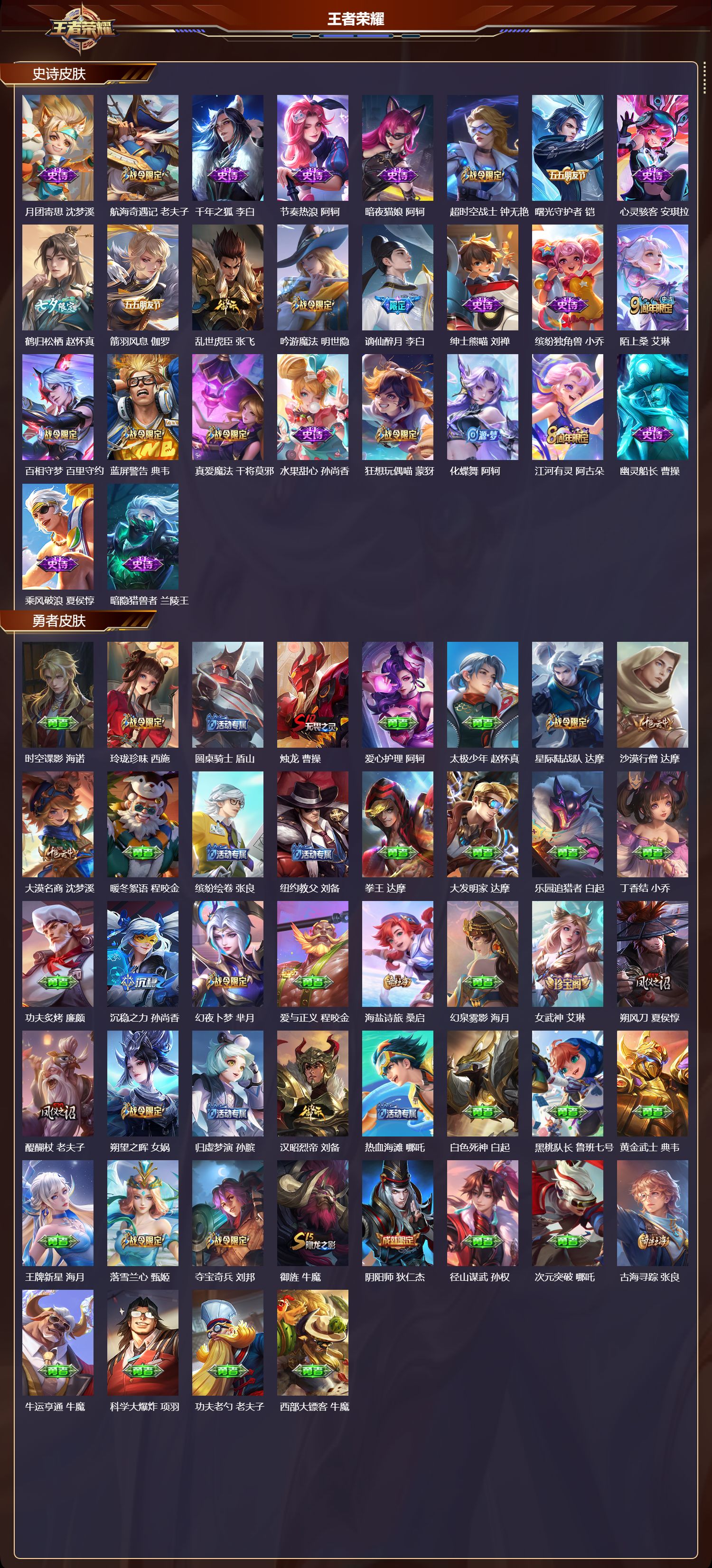 WZQM440657王者荣耀账号详情图5