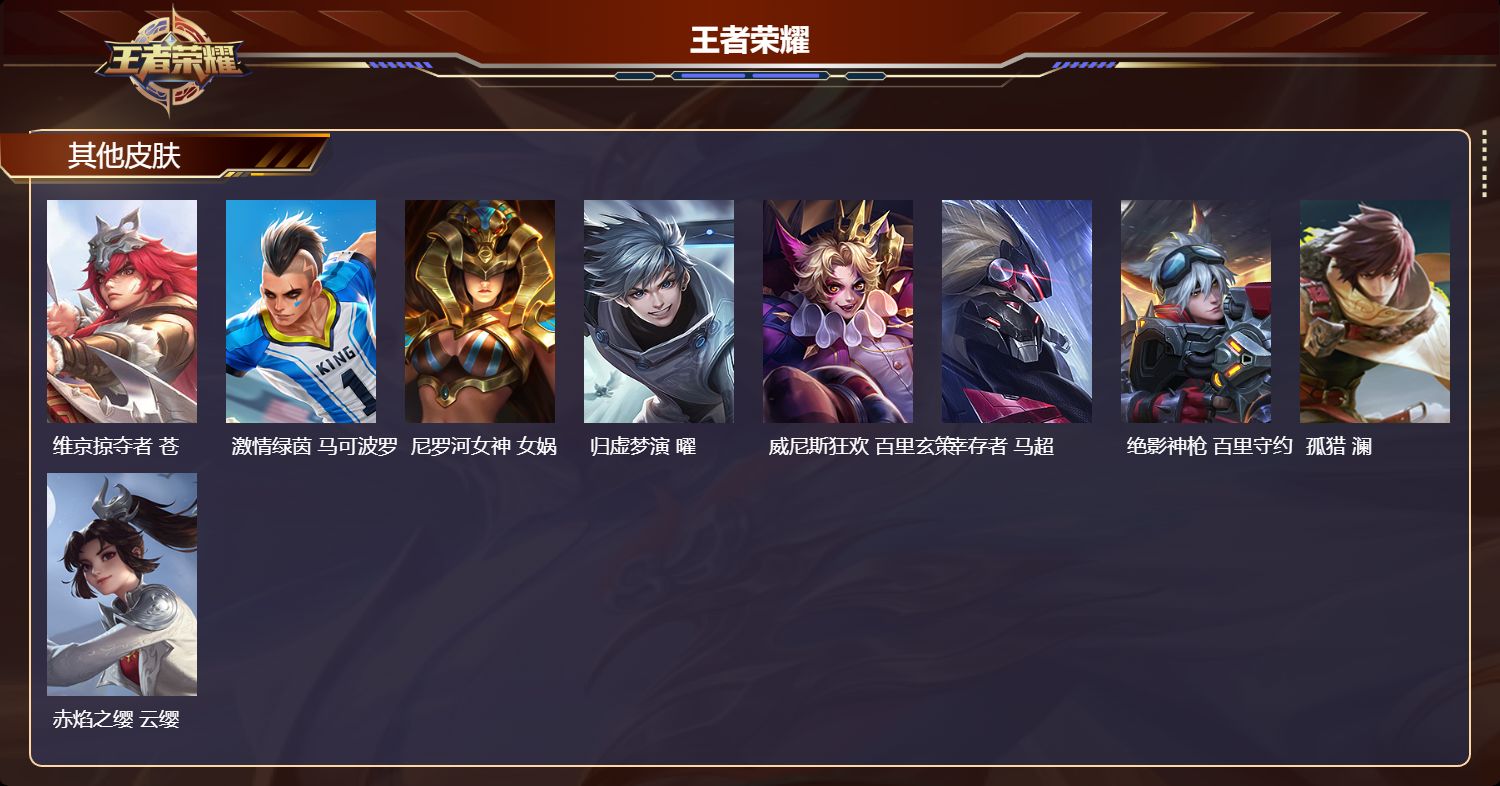 WZMK440696王者荣耀账号详情图4 WZMK440696王者荣耀账号详情图4