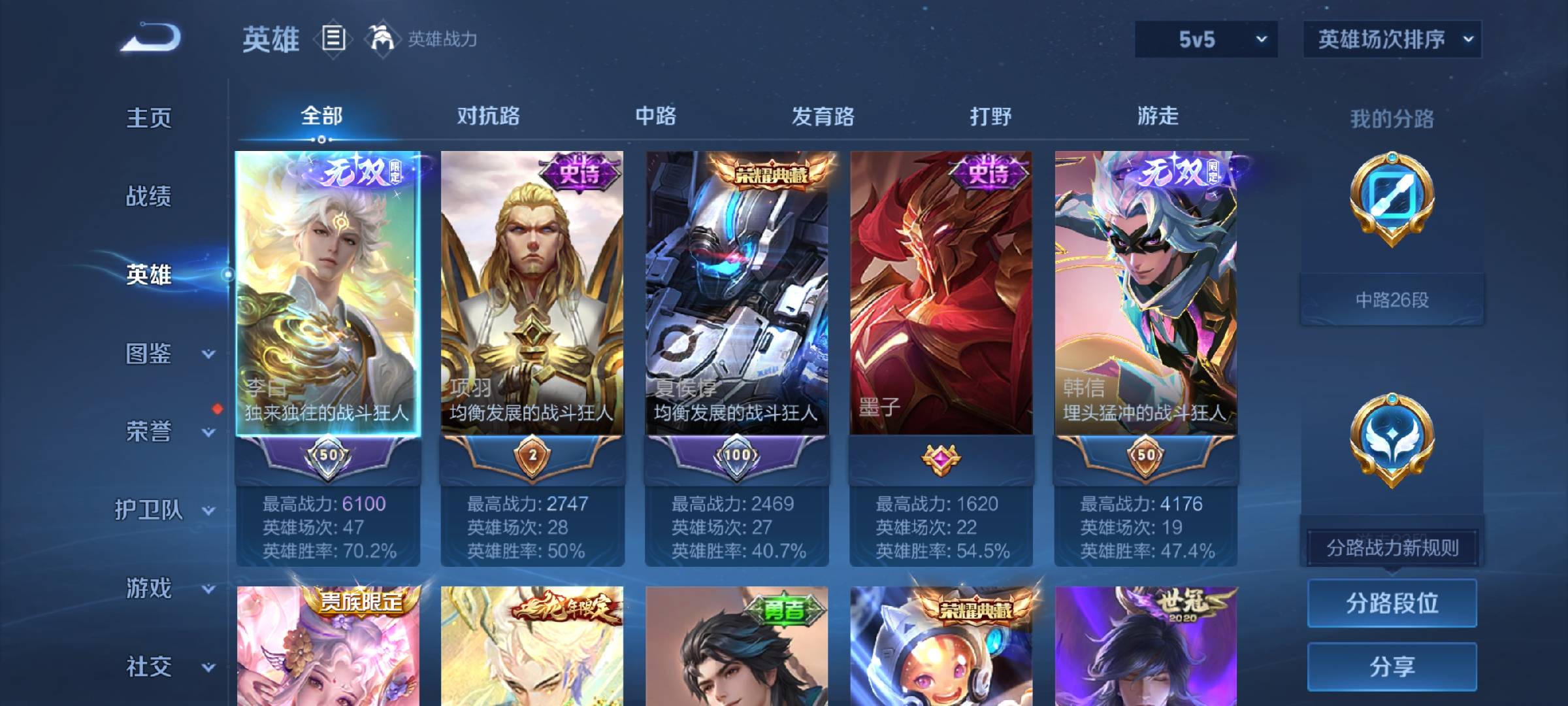 WZCMW437102王者荣耀账号详情图3