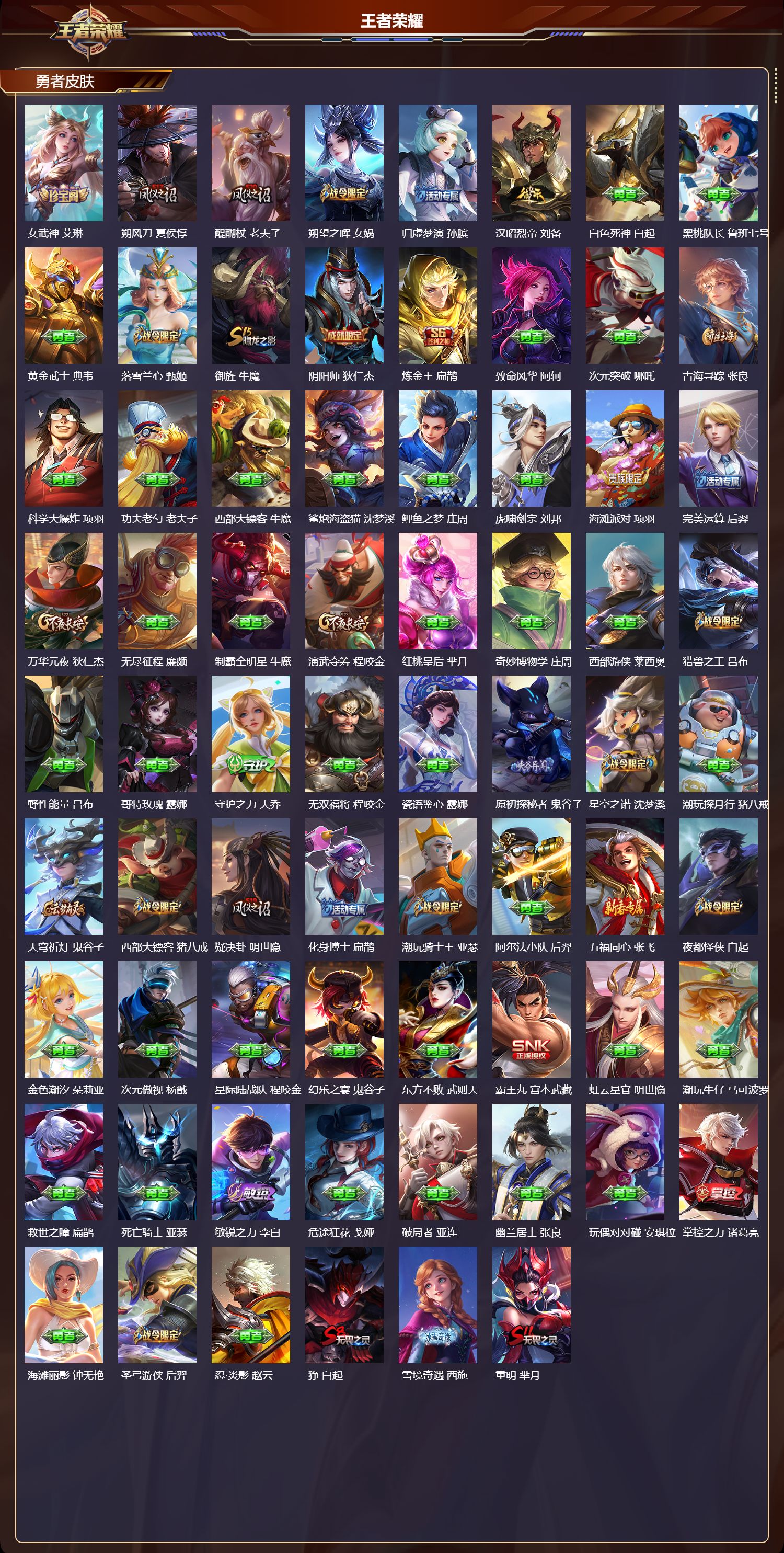 WZCMW441214王者荣耀账号详情图9