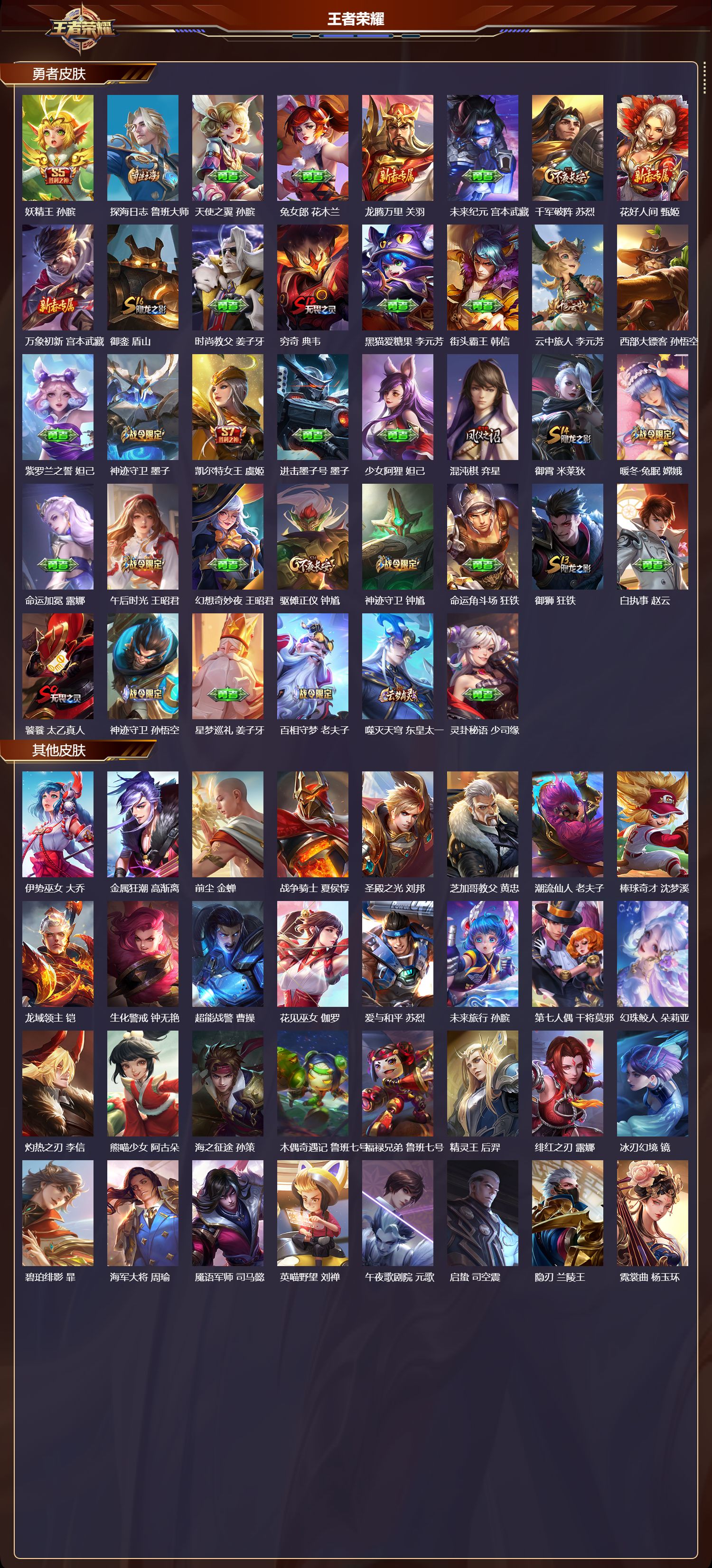 WZMK443715王者荣耀账号详情图5