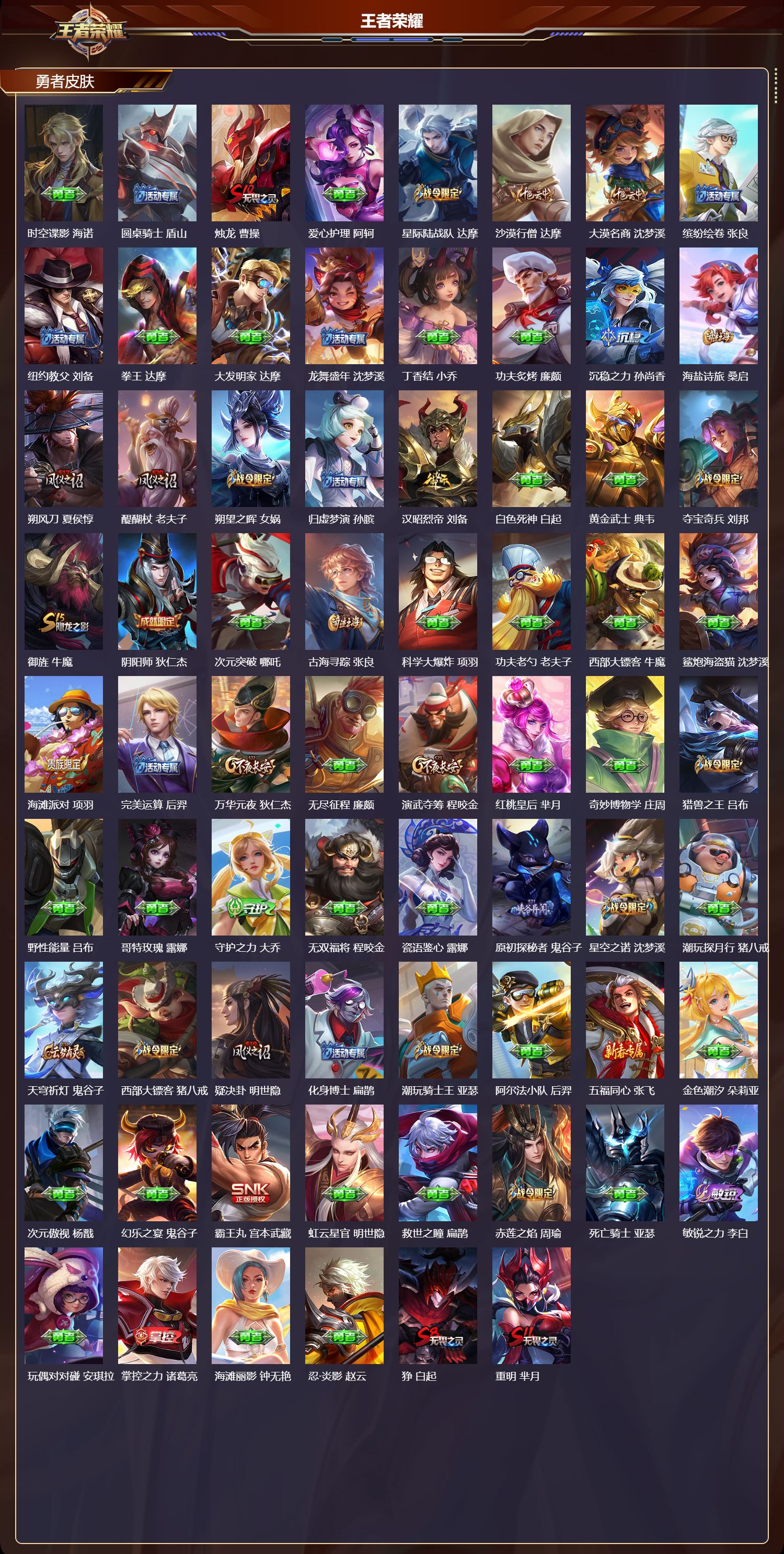 WZCMW441239王者荣耀账号详情图8