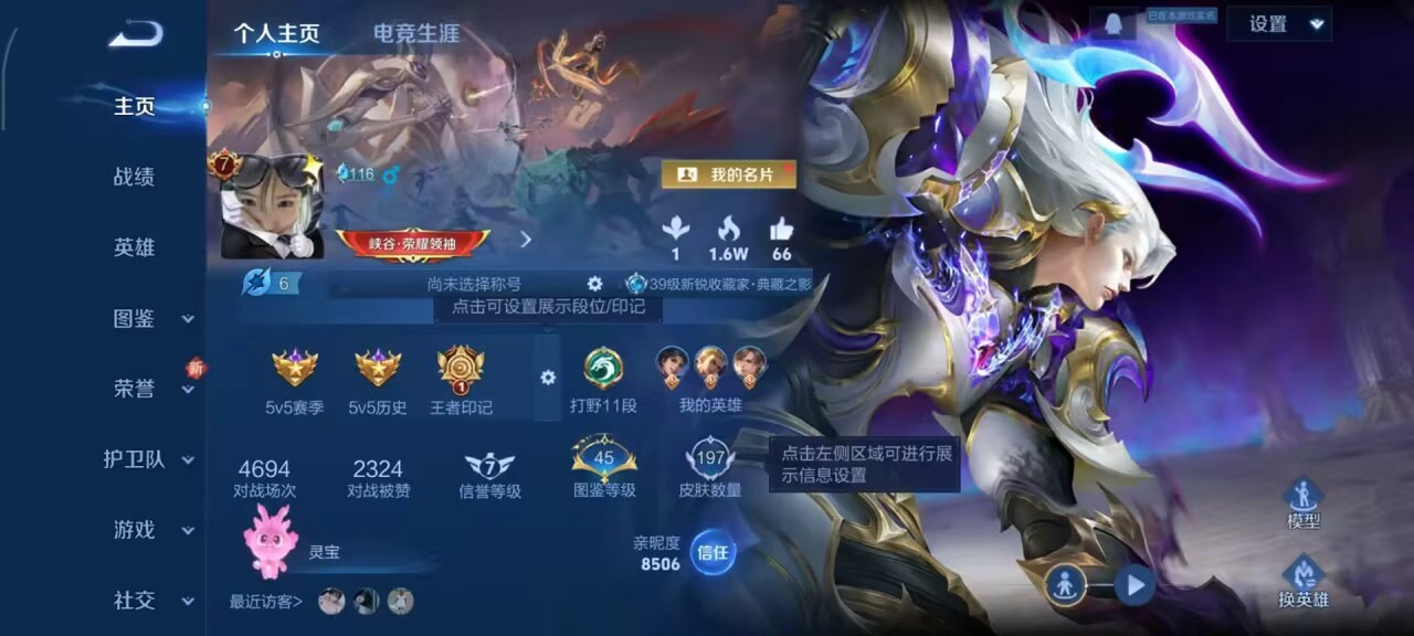 WZCMW441345王者荣耀账号详情图2