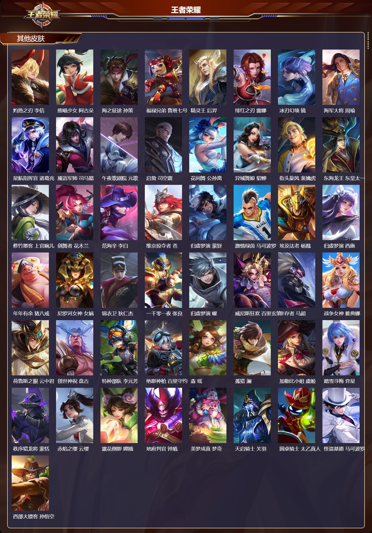 WZCMW441294王者荣耀账号详情图9