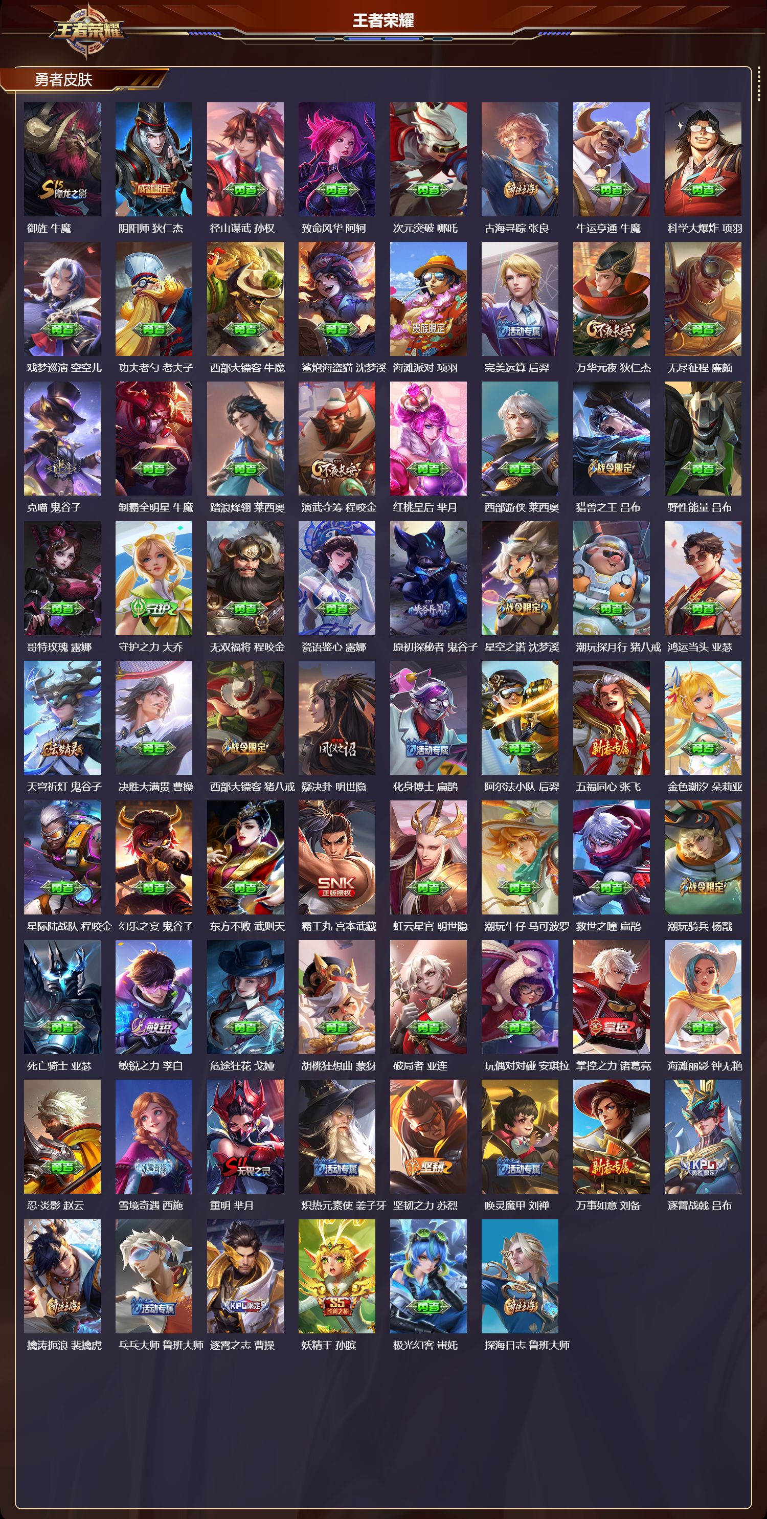 WZCMW441228王者荣耀账号详情图8