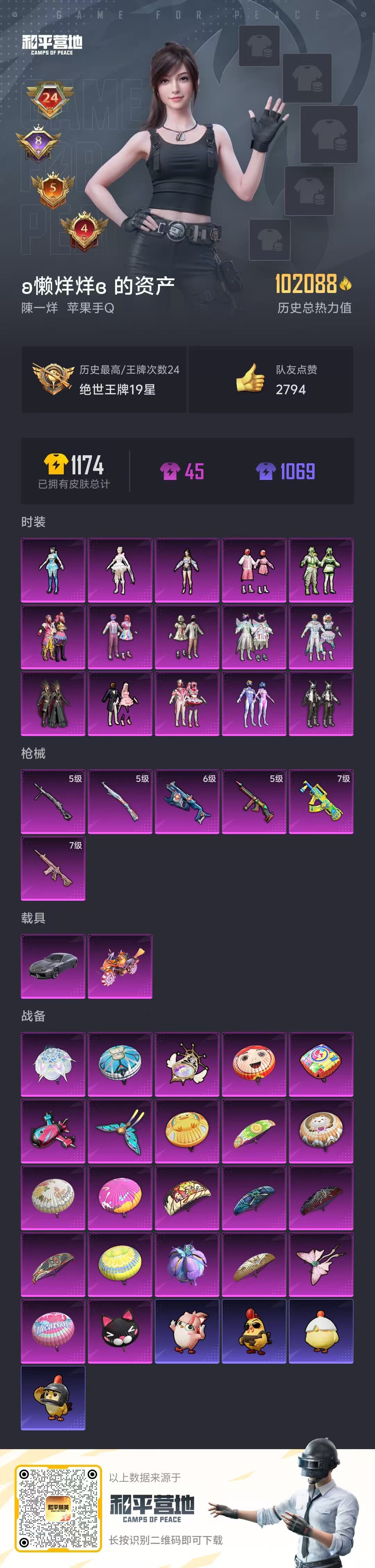 HPCMW421797和平精英账号详情图4