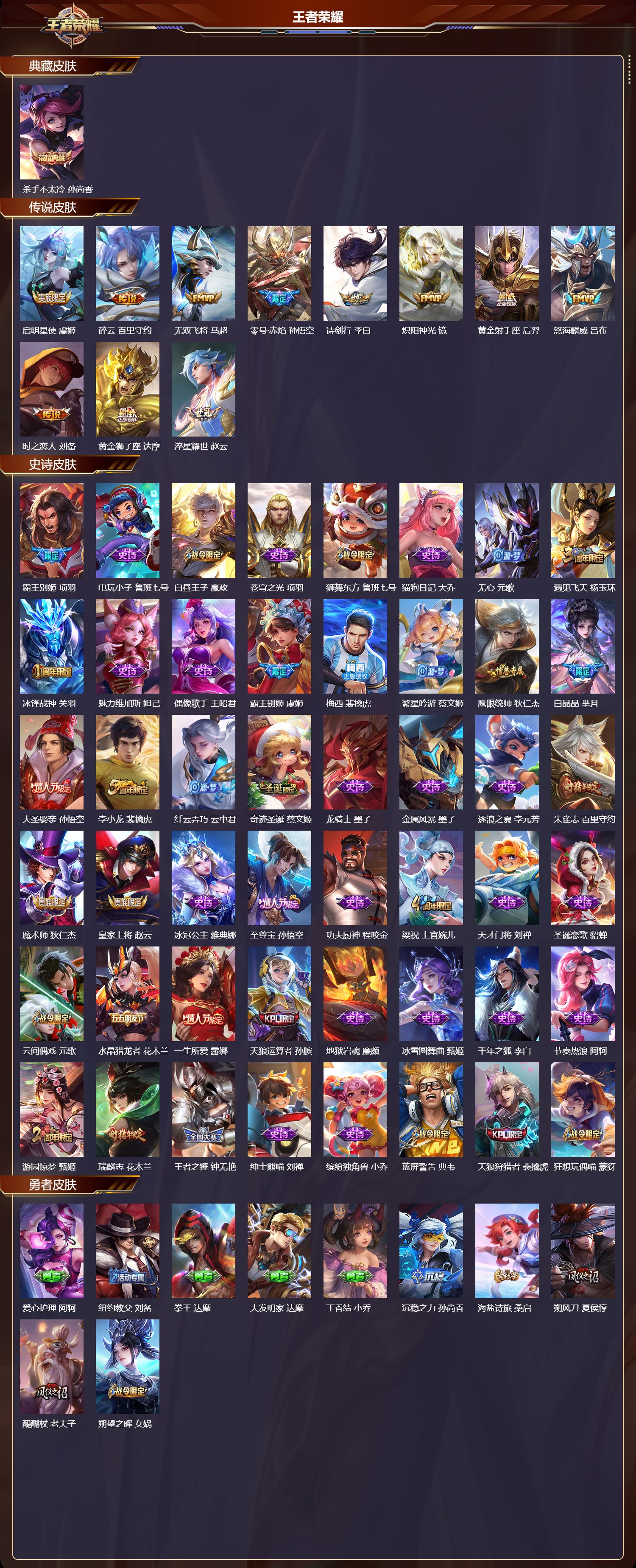 WZCMW441290王者荣耀账号详情图6