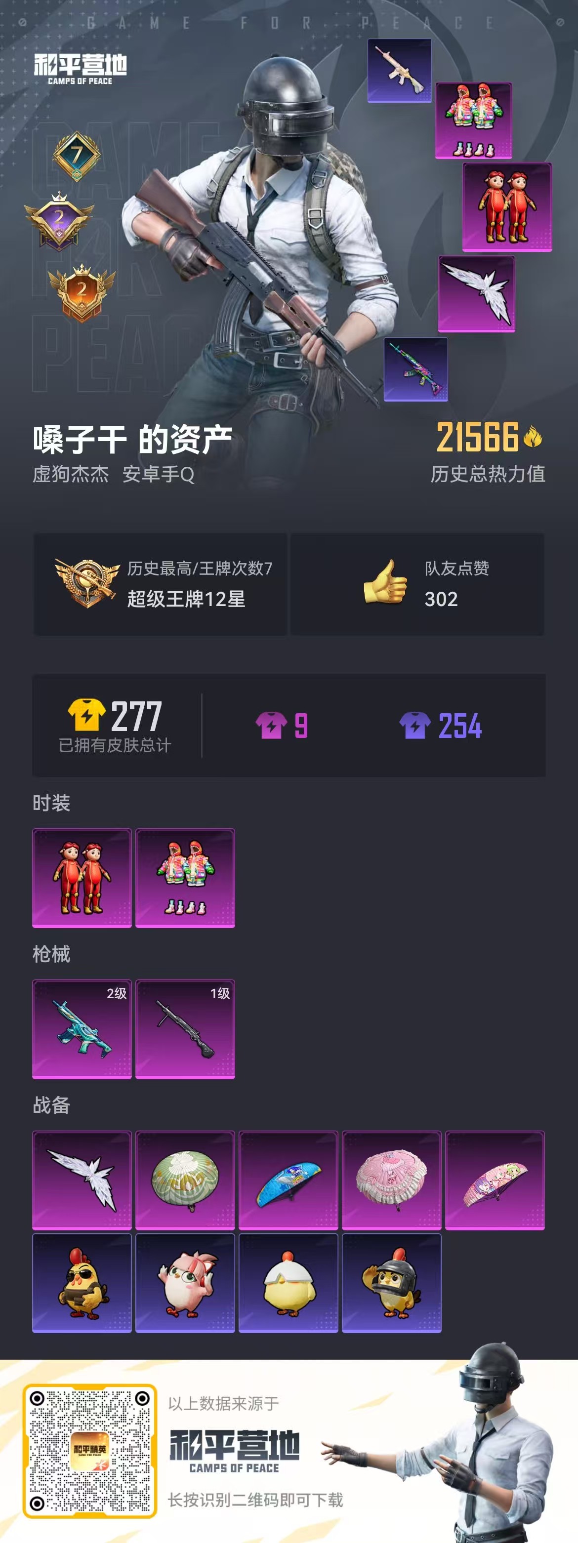 HPCMW421679和平精英账号详情图3