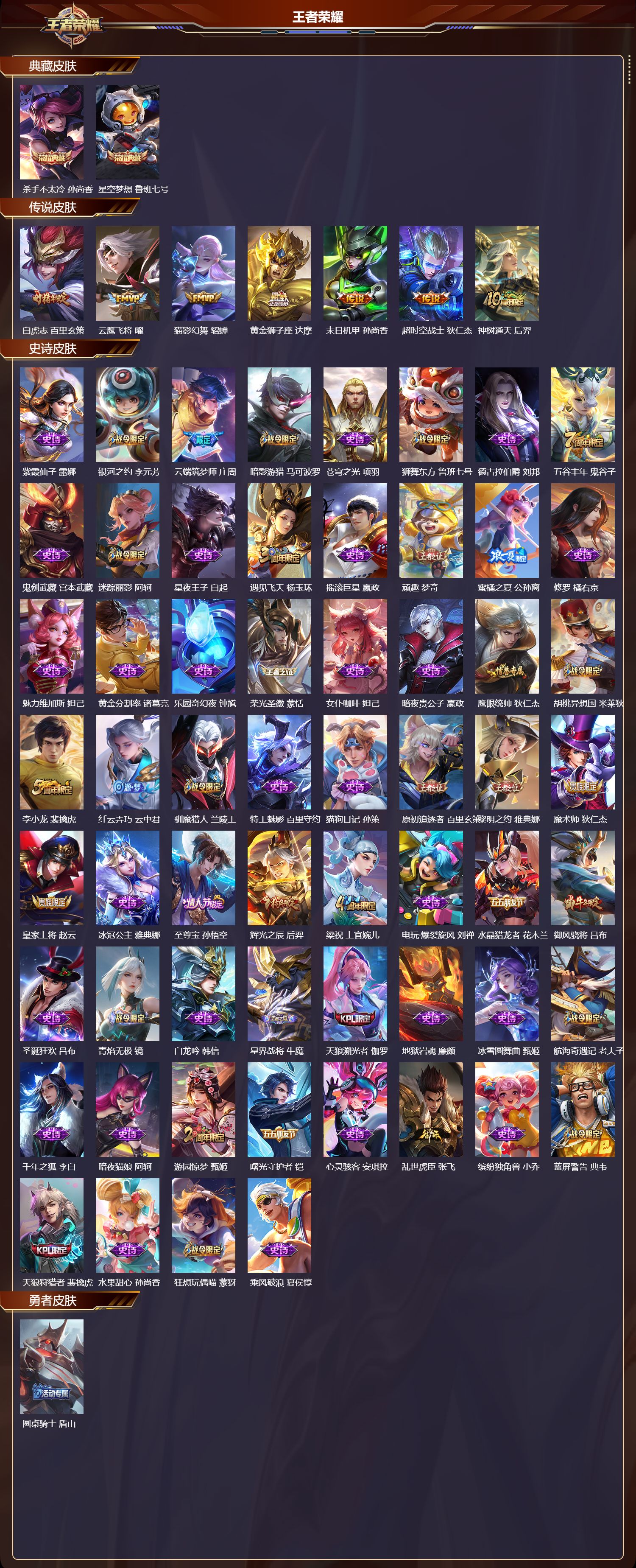 WZCMW441209王者荣耀账号详情图6