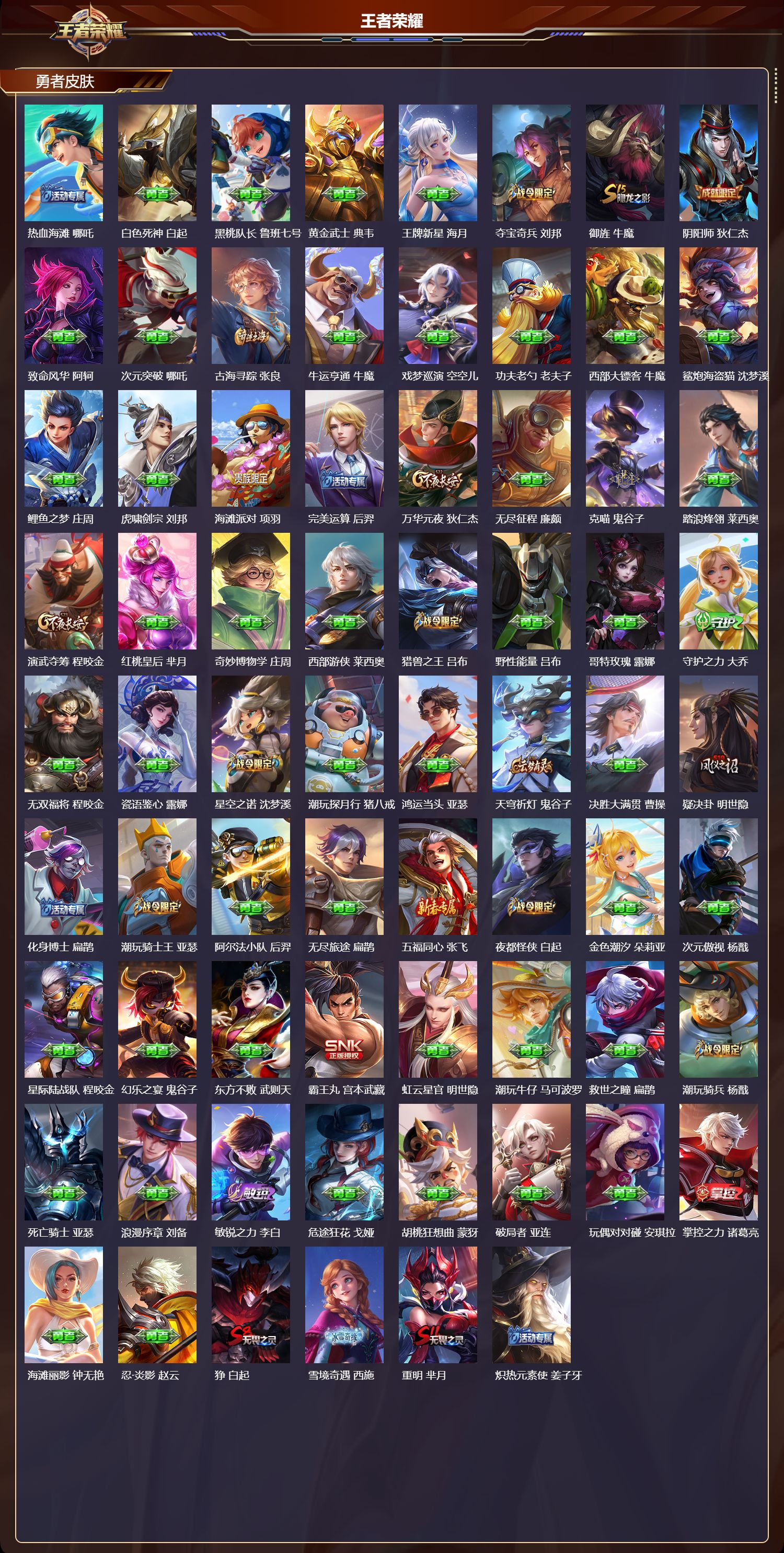 WZCMW441234王者荣耀账号详情图10