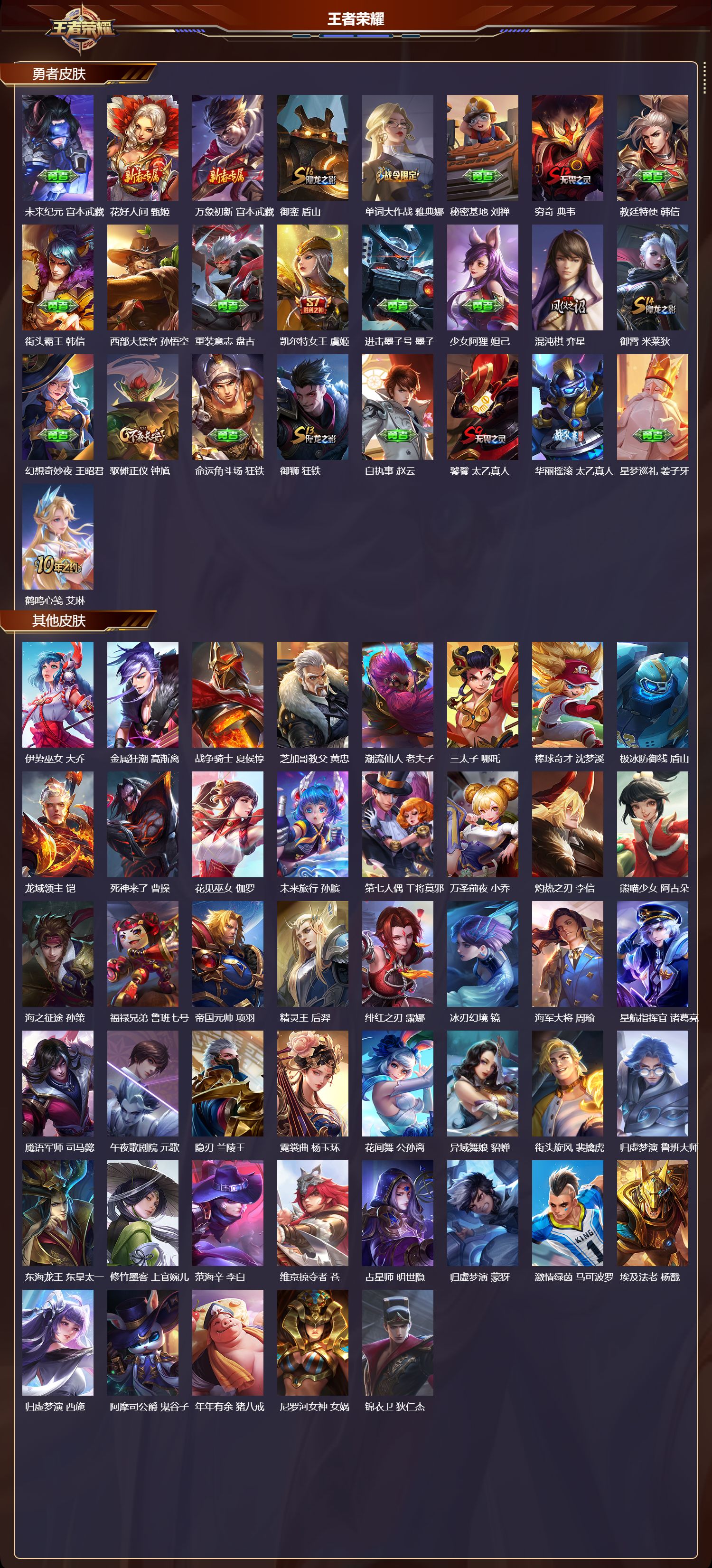 WZQM443736王者荣耀账号详情图5