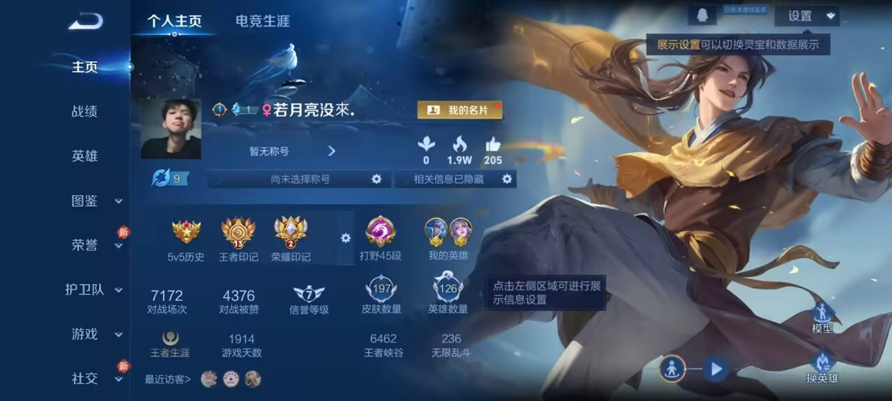 WZCMW441236王者荣耀账号详情图2