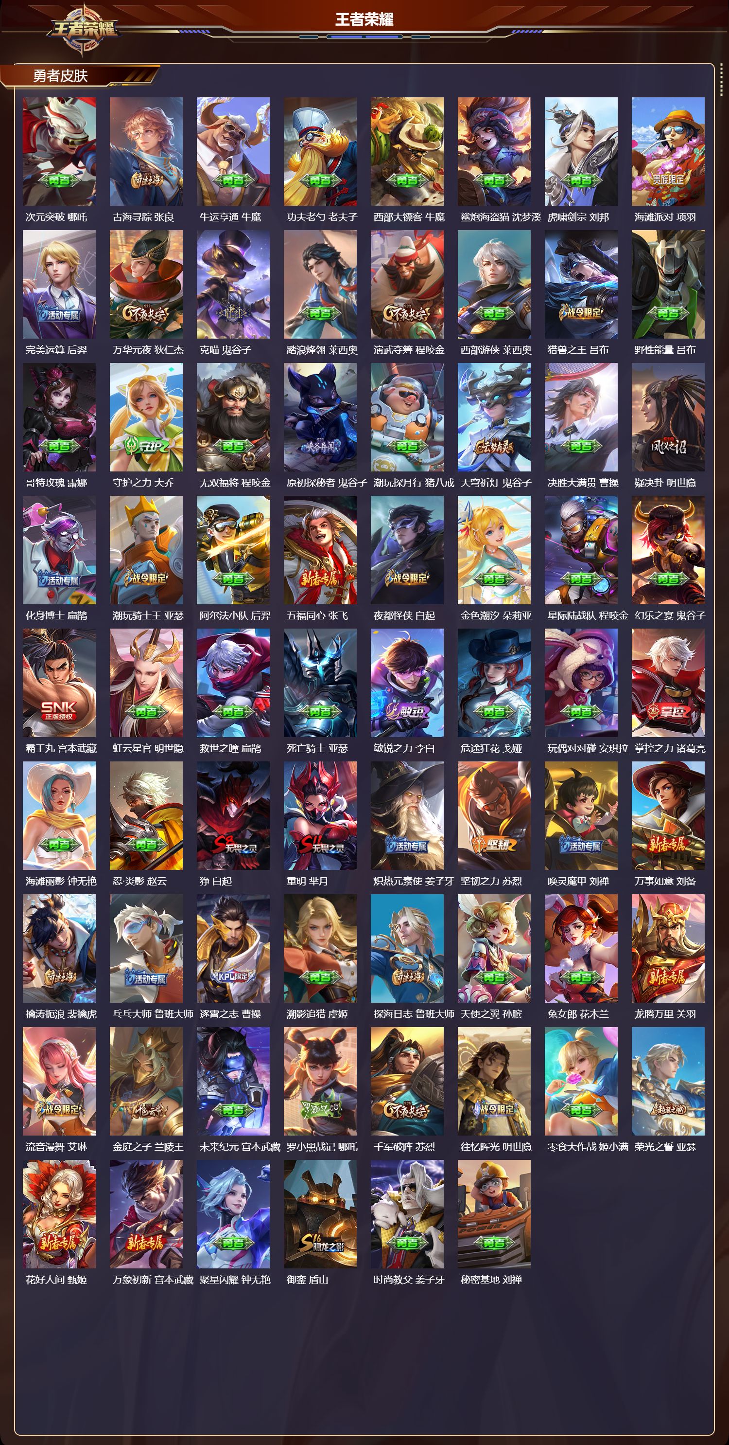 WZCMW441325王者荣耀账号详情图9