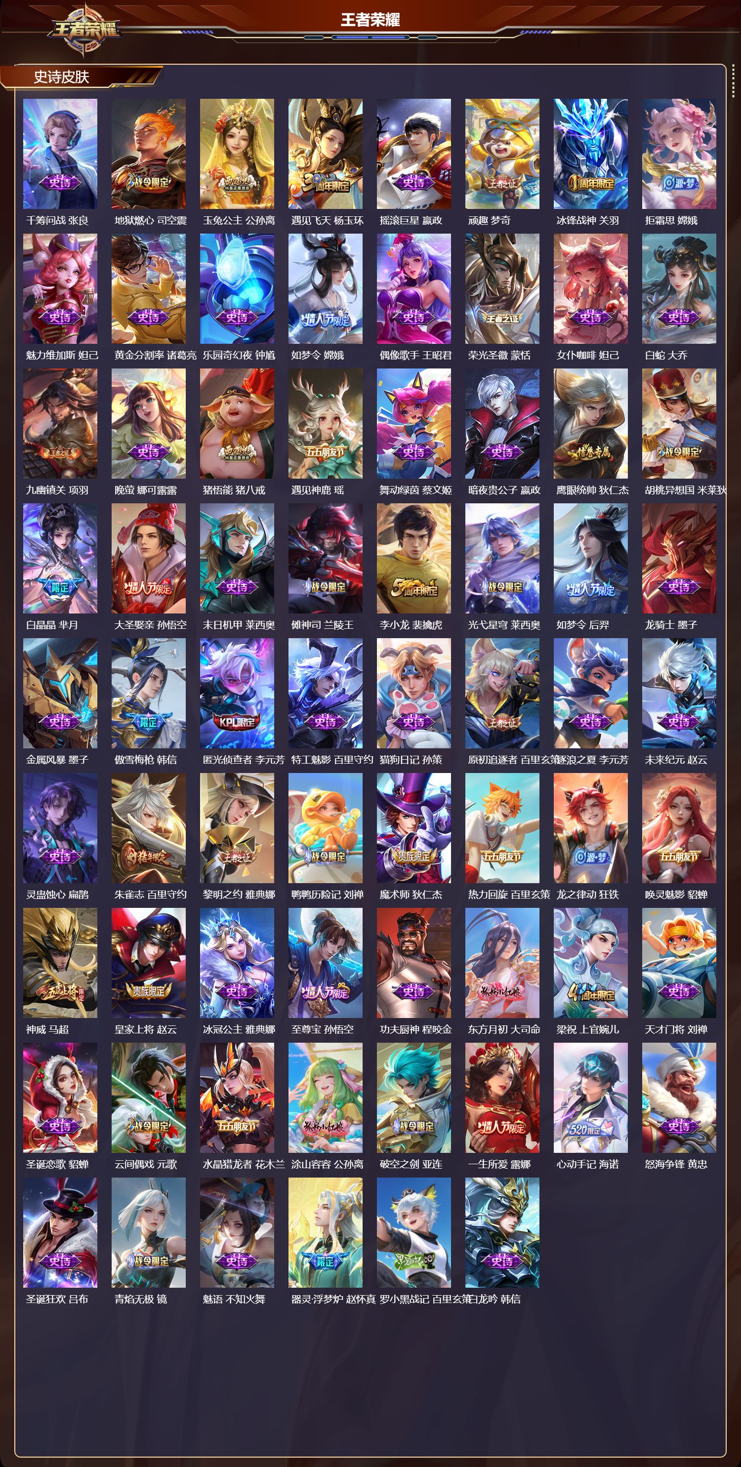 WZCMW441325王者荣耀账号详情图7