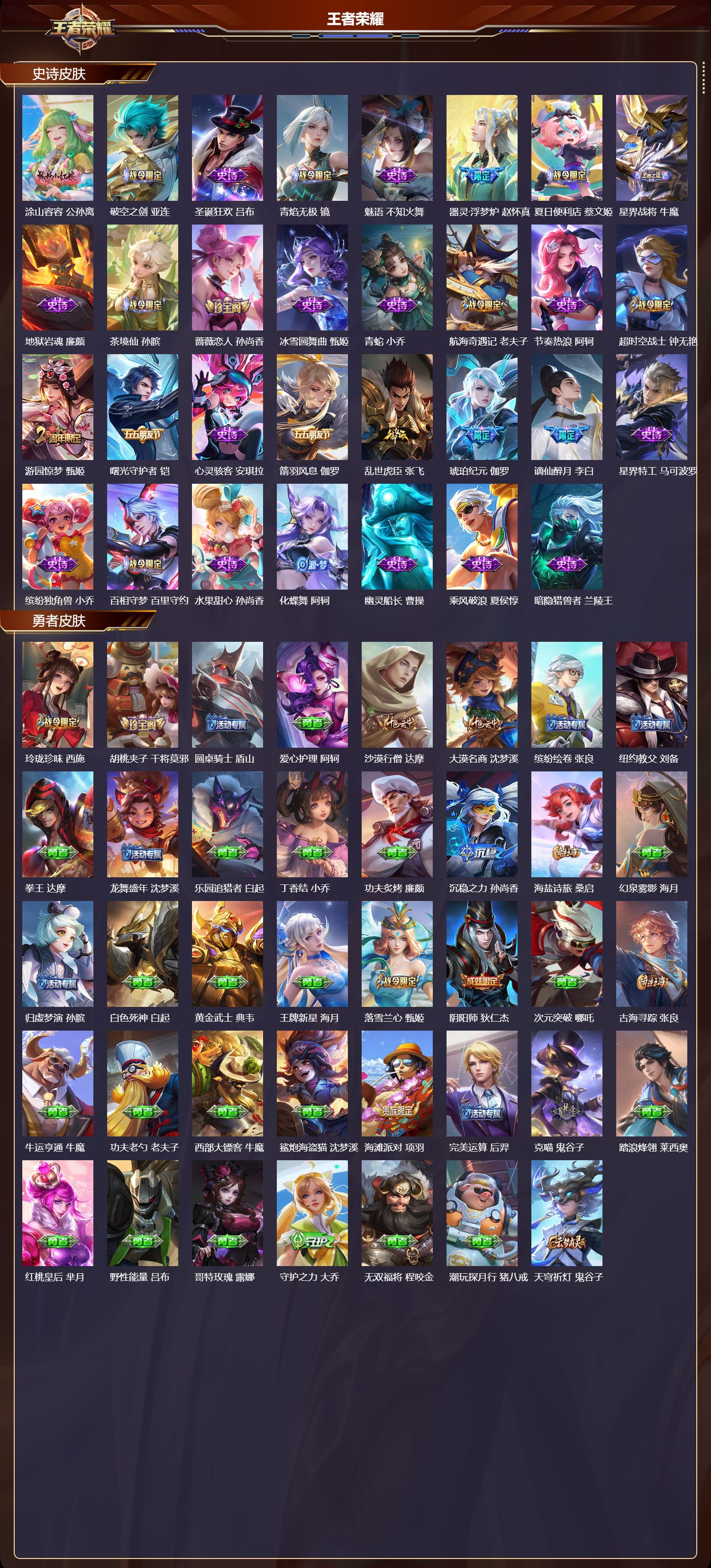 WZMK443724王者荣耀账号详情图3