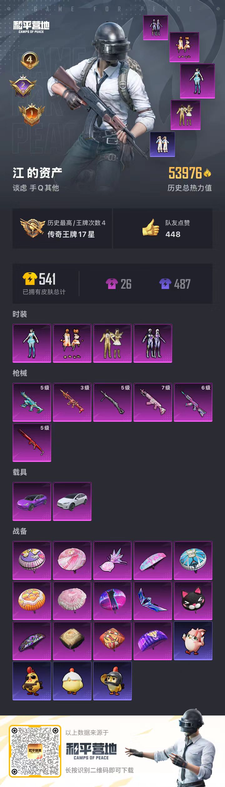 HPCMW428173和平精英账号详情图3