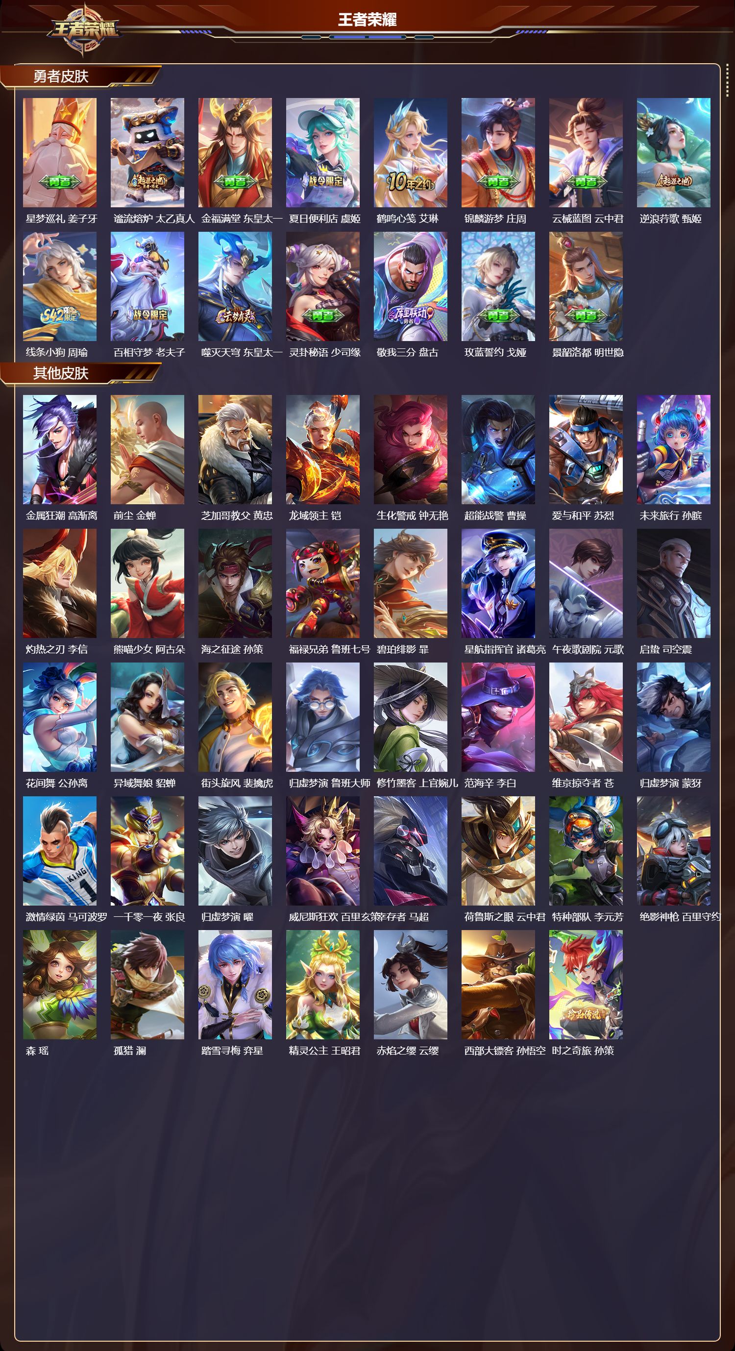 WZMK443724王者荣耀账号详情图5