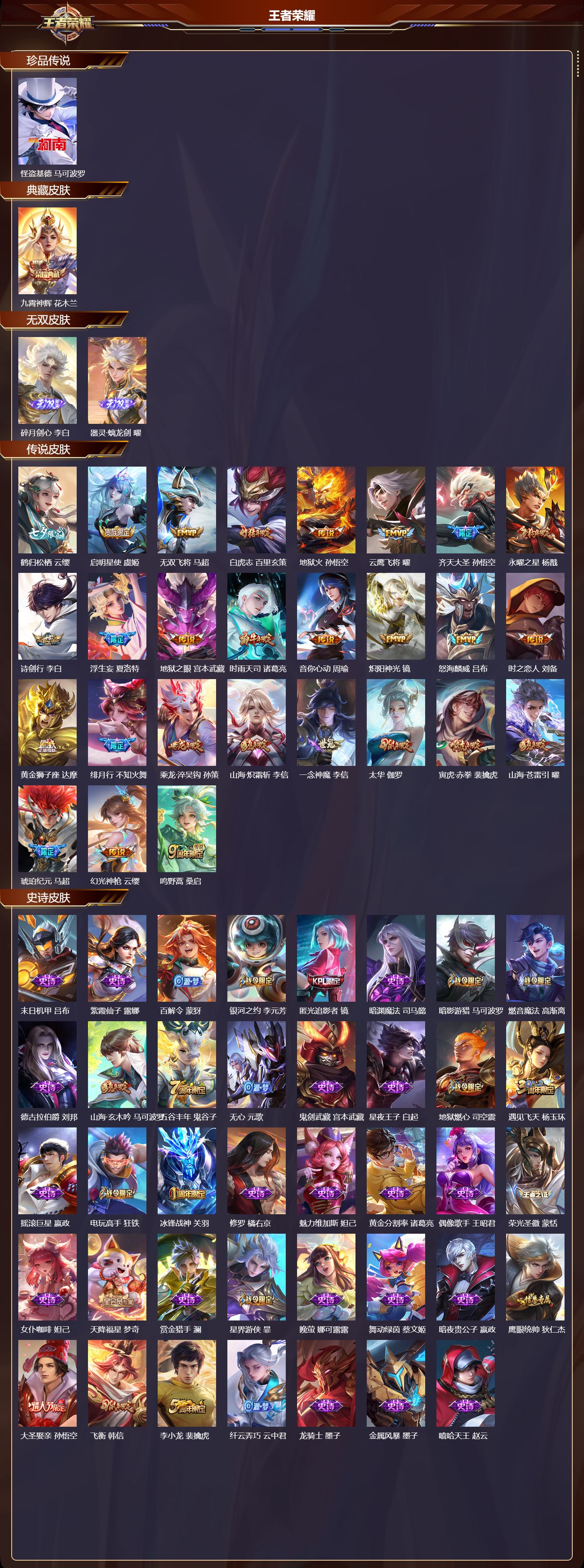 WZCMW441282王者荣耀账号详情图6