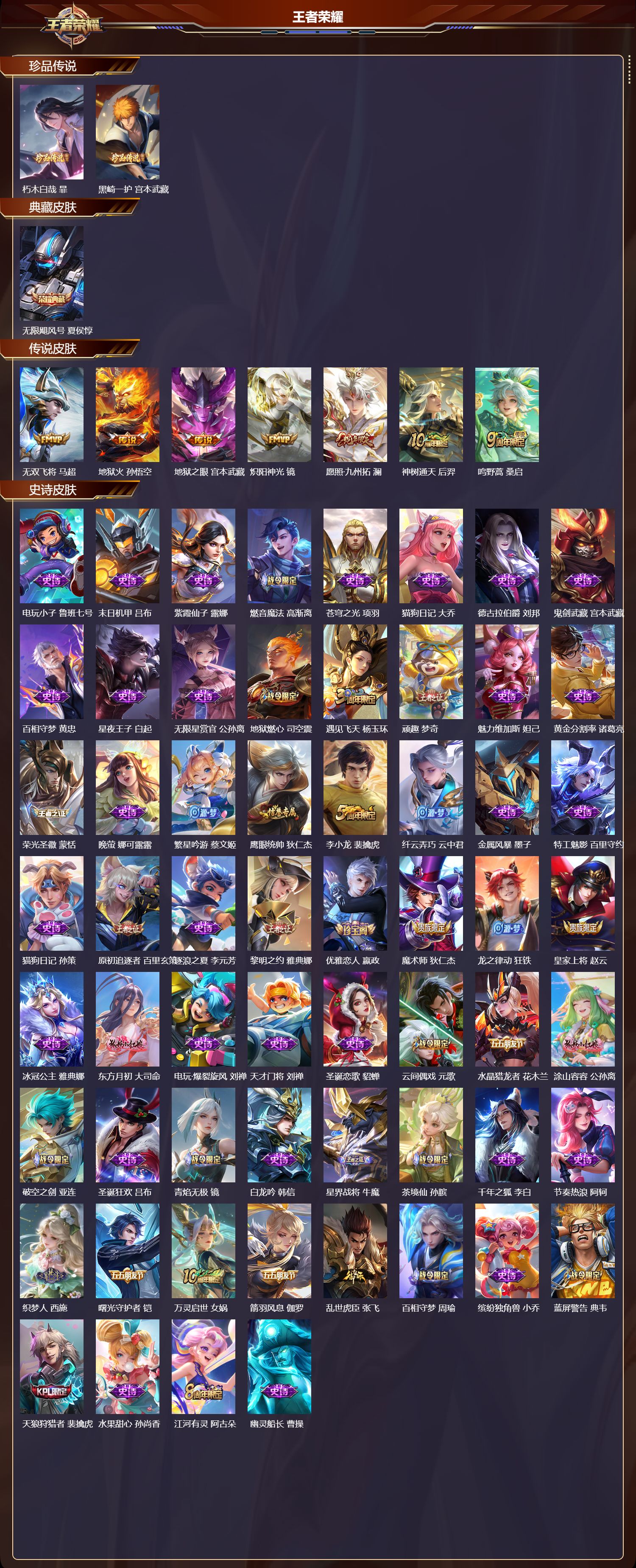 WZCMW446268王者荣耀账号详情图6