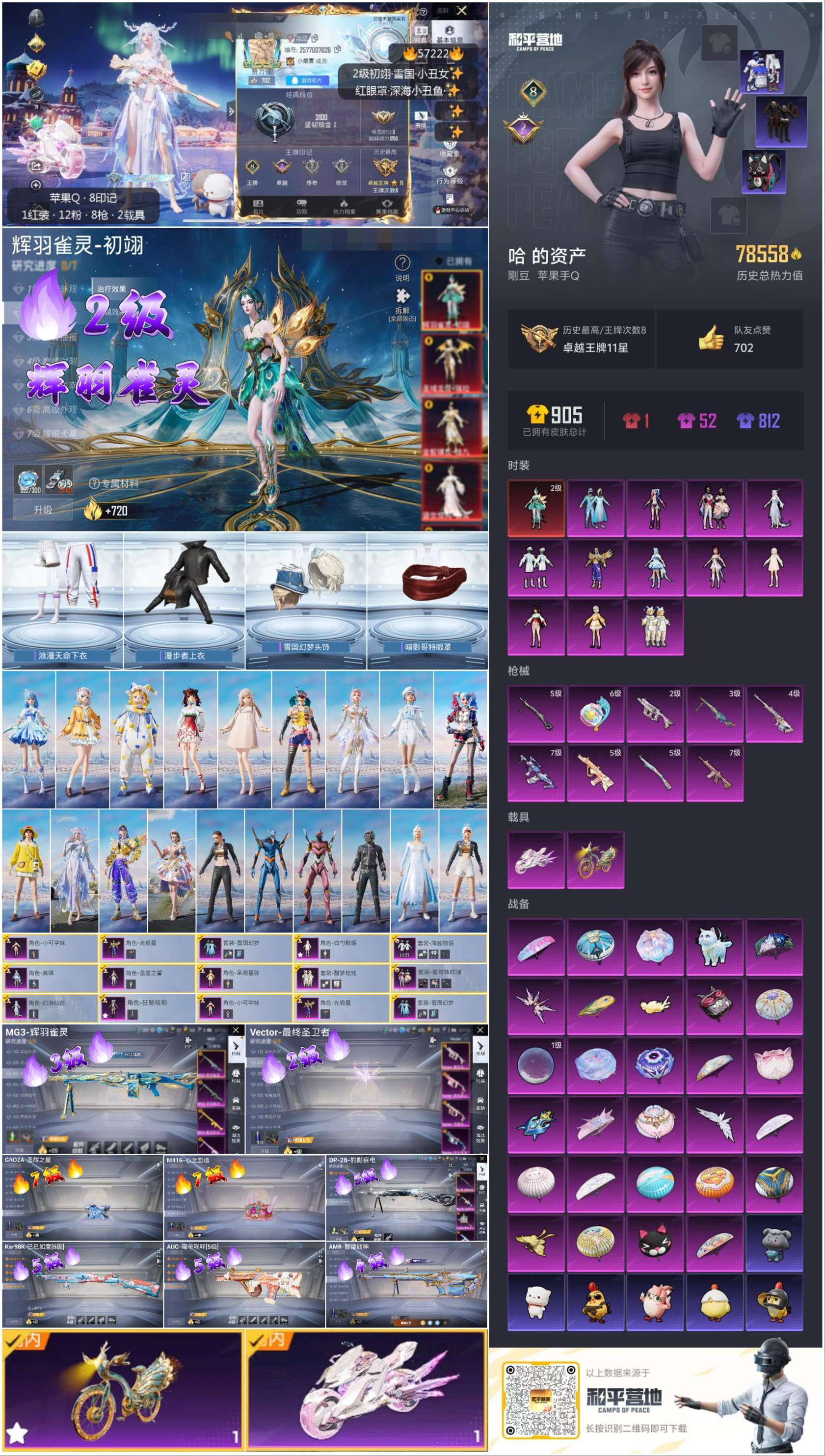 HPCMW424312和平精英账号详情图2