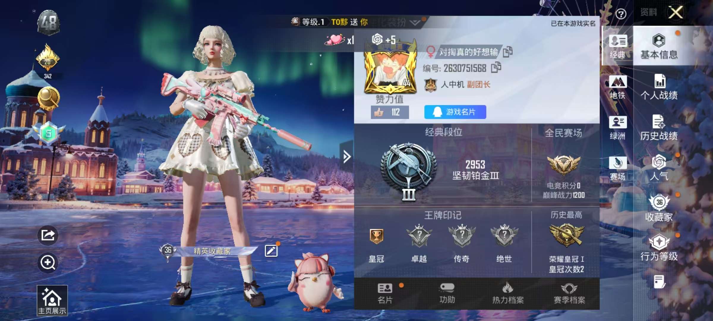 HPCMW424357和平精英账号详情图2