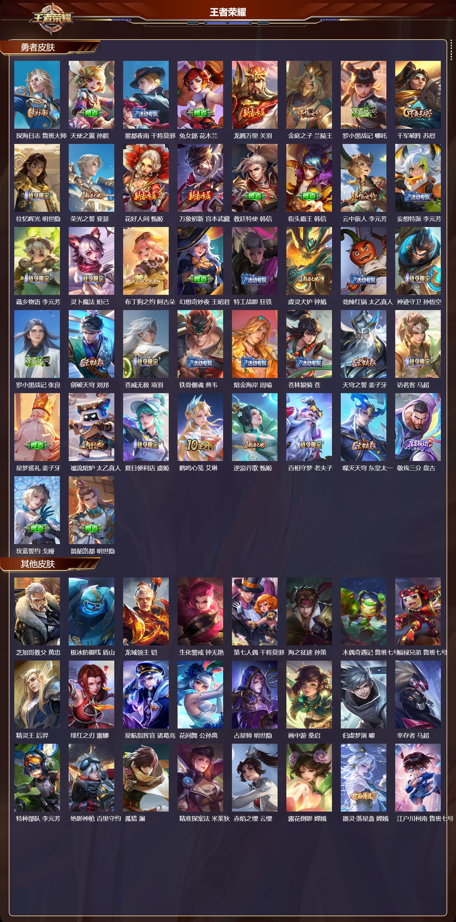 WZQM447290王者荣耀账号详情图5