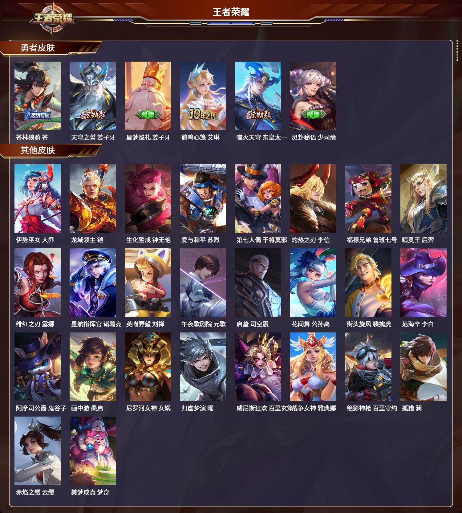 WZCMW446884王者荣耀账号详情图28