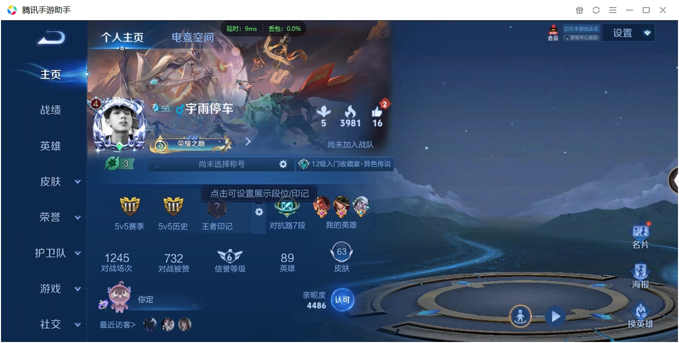 WZCMW446656王者荣耀账号详情图2