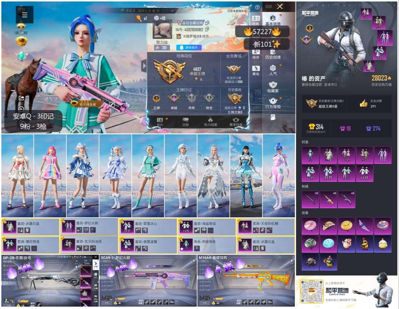 HPSJ423170和平精英账号详情图4