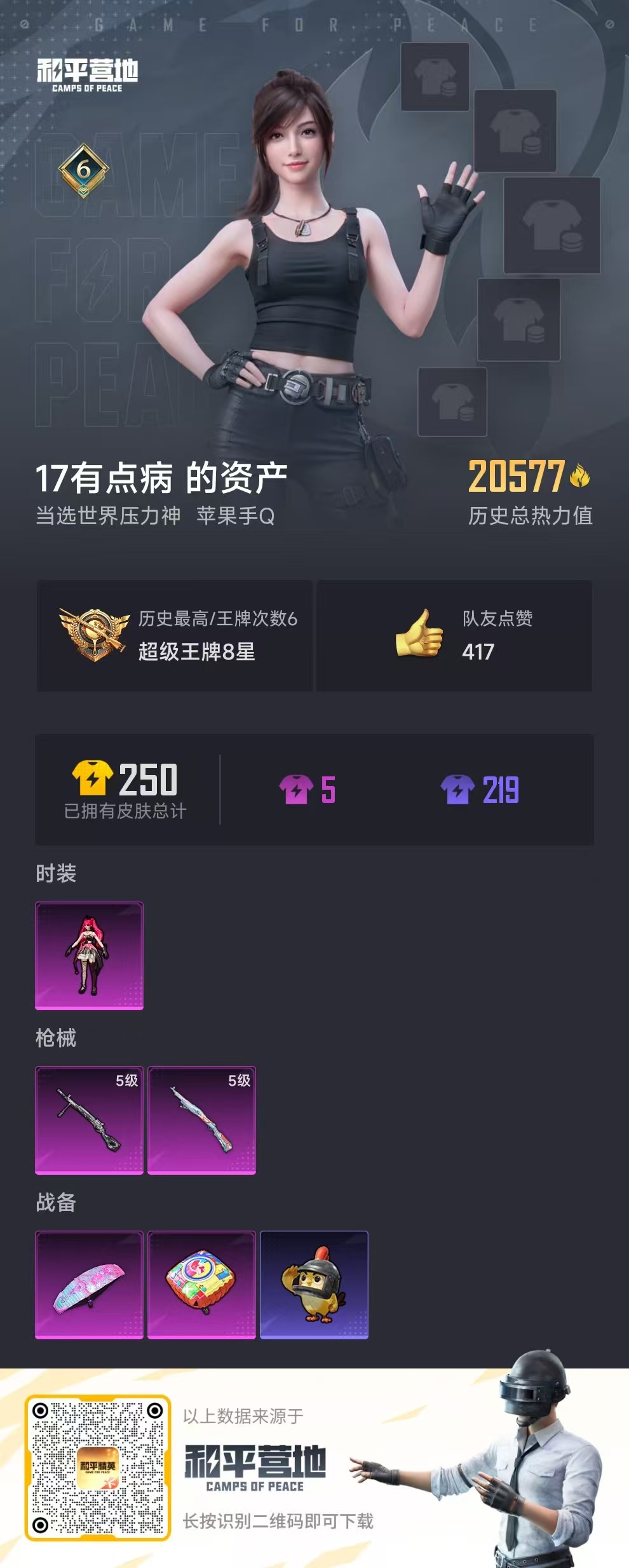 HPCMW424334和平精英账号详情图4