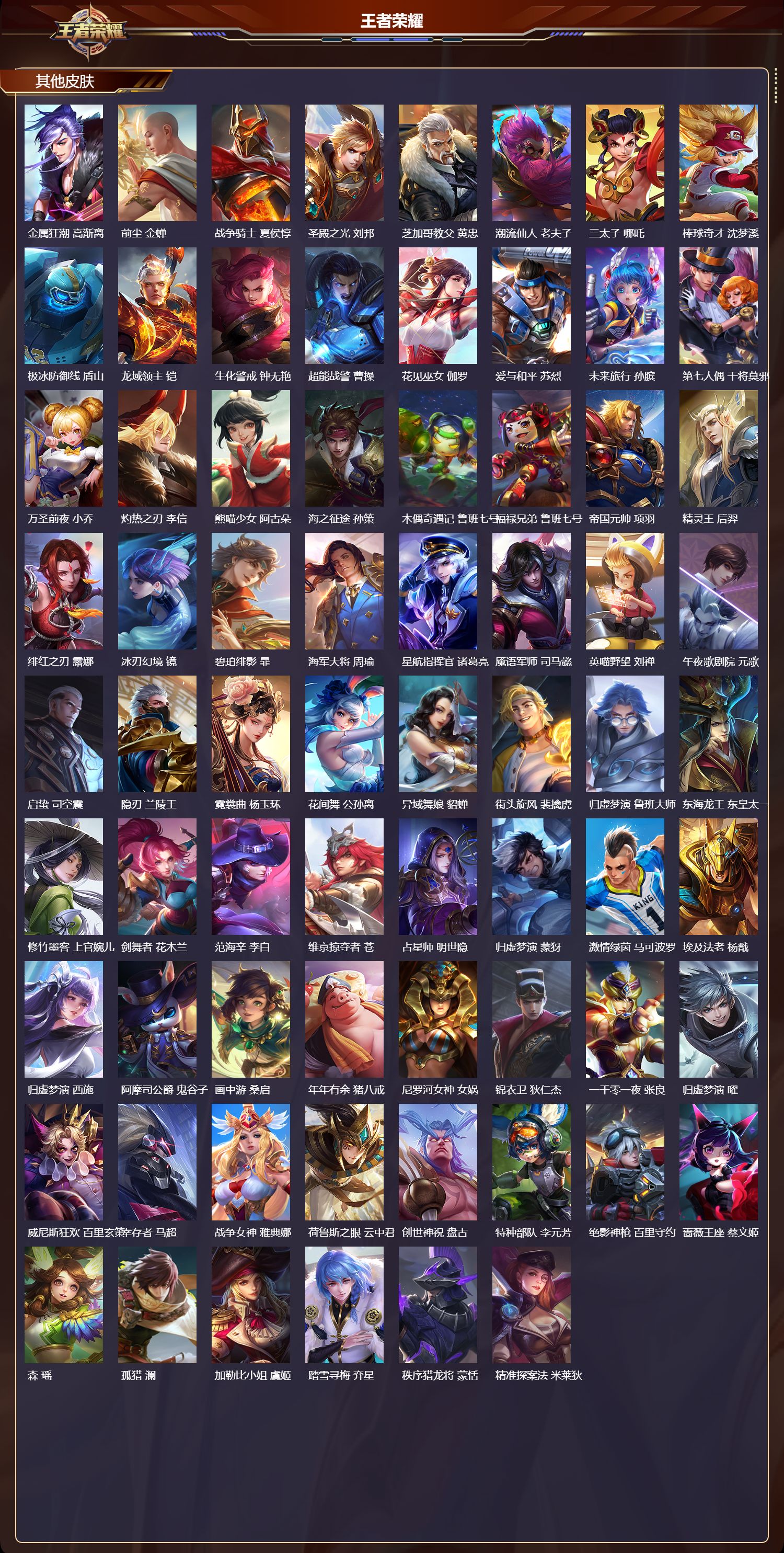 WZQM447284王者荣耀账号详情图7