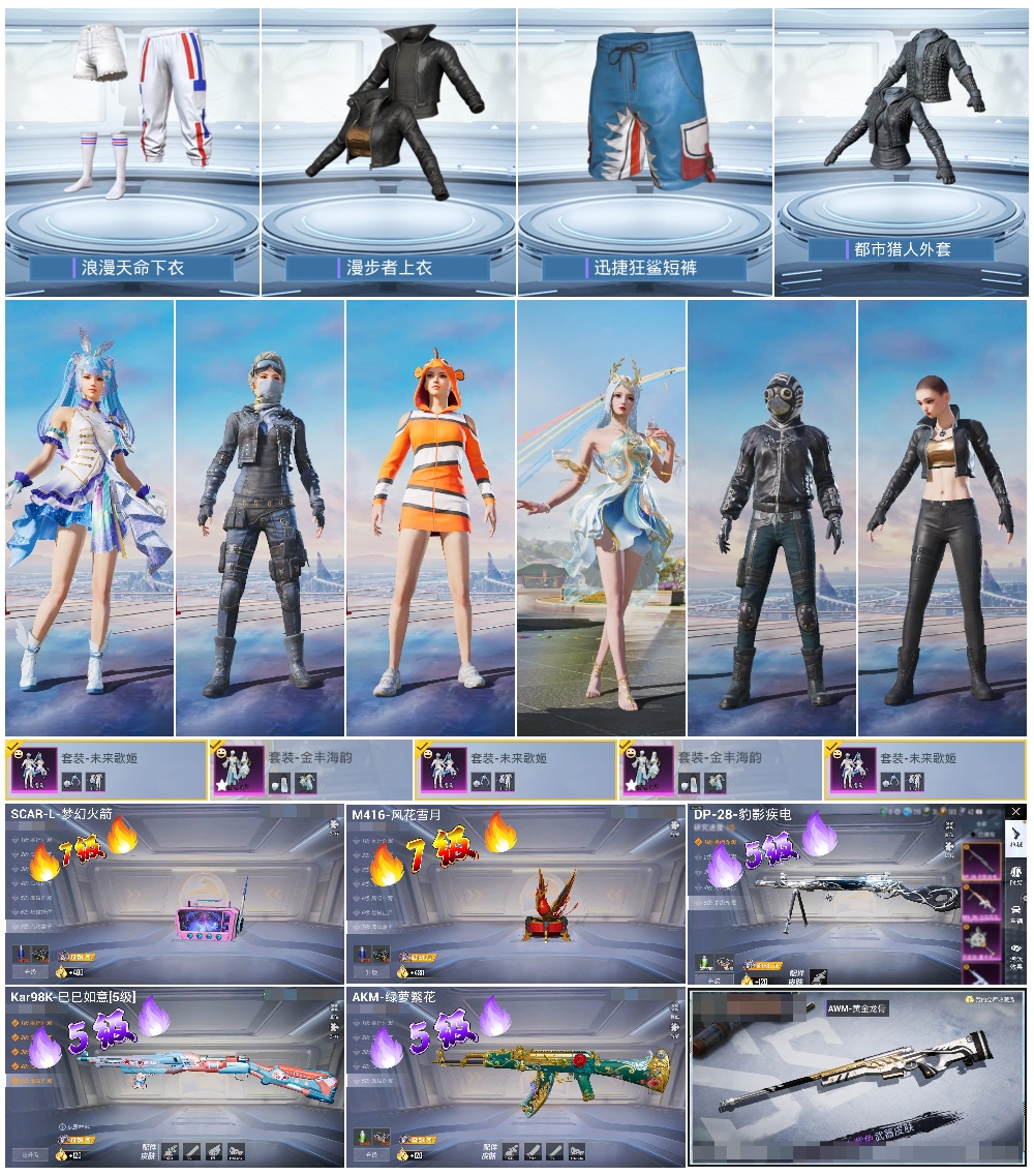 HPSJ423102和平精英账号详情图4