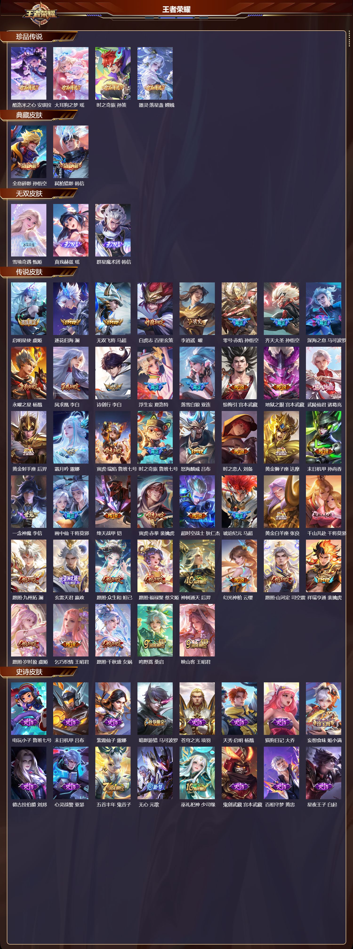 WZCMW446256王者荣耀账号详情图6