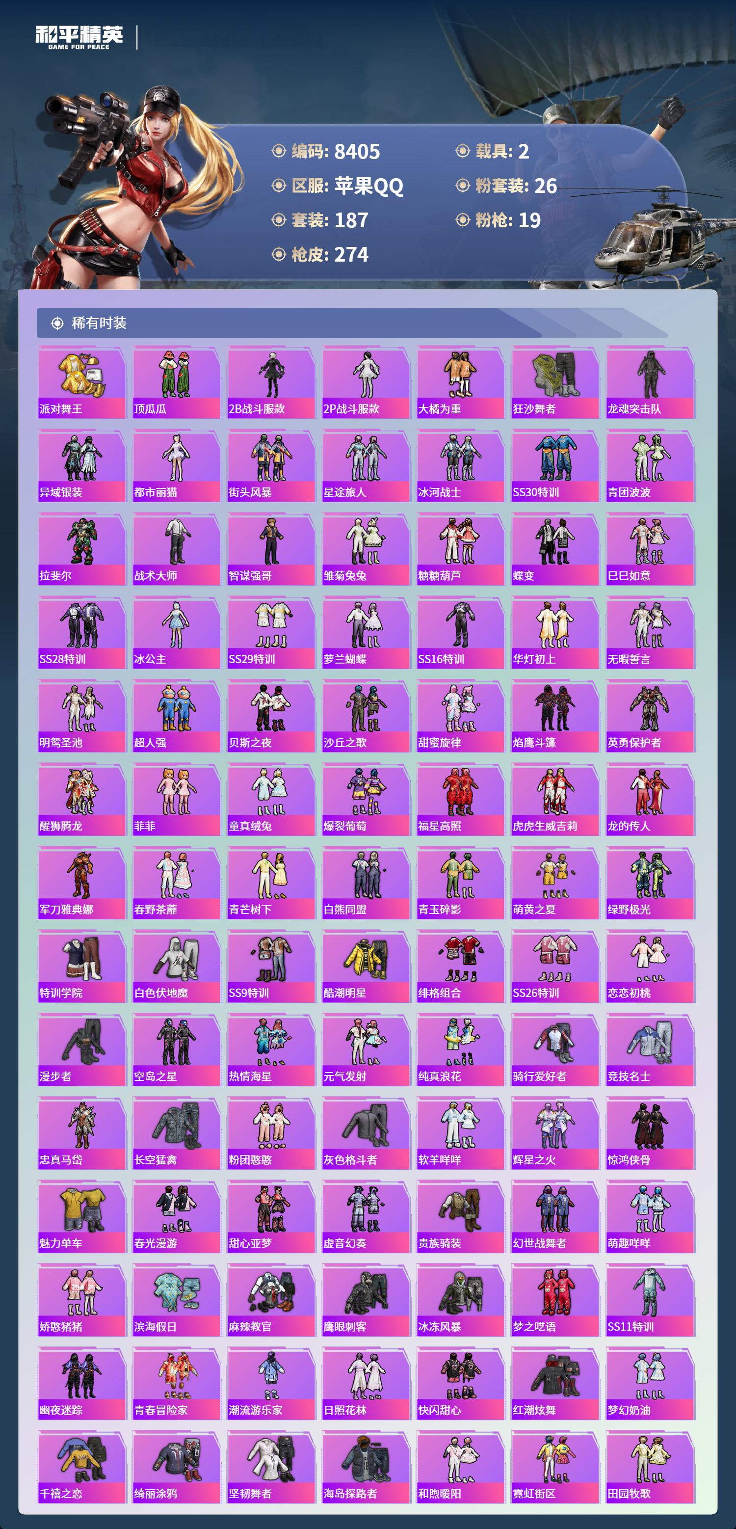 HPCMW3421891和平精英账号详情图5